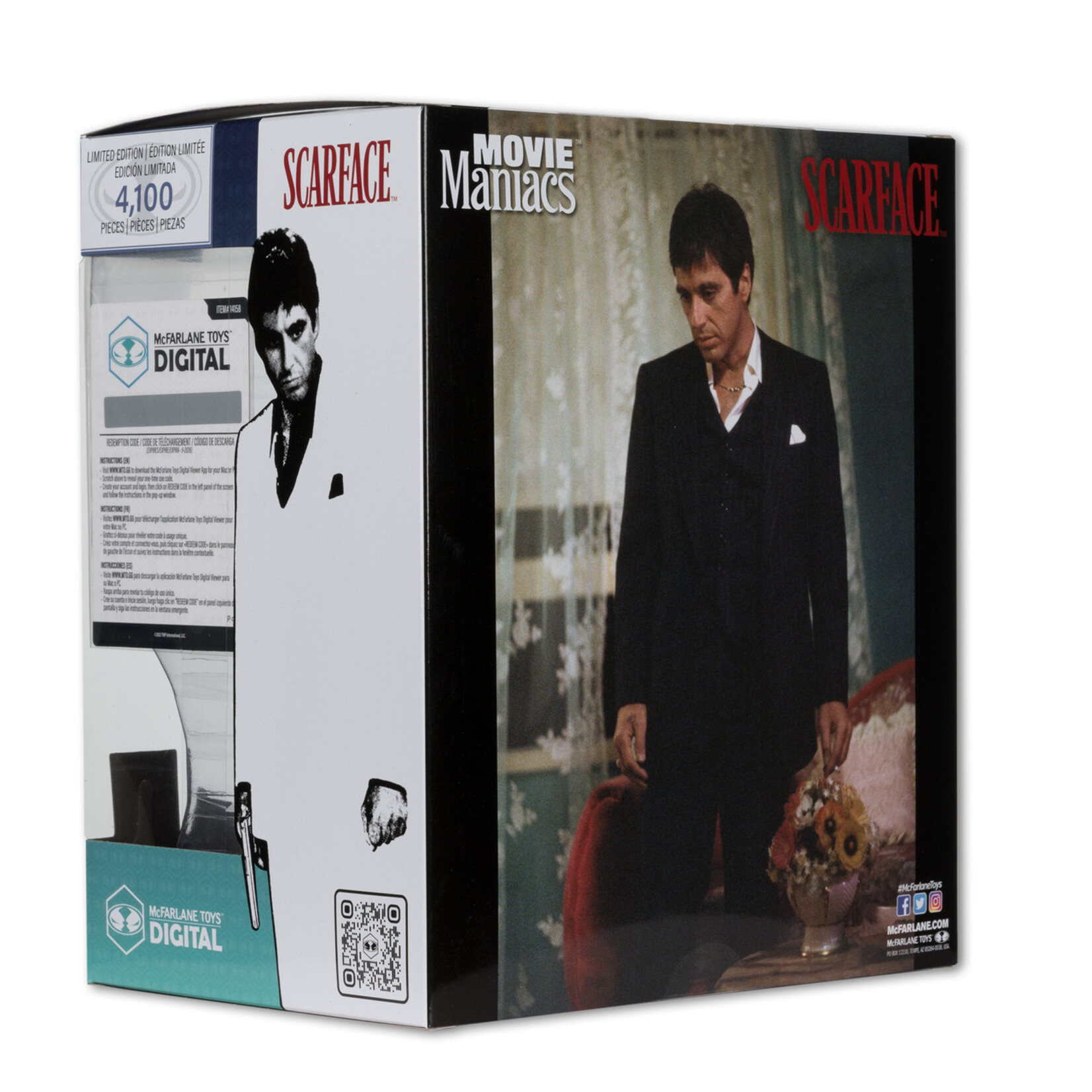 McFarlane Toys McFarlane Toys Scarface Movie Maniacs PVC Statue Tony Montana 17 cm