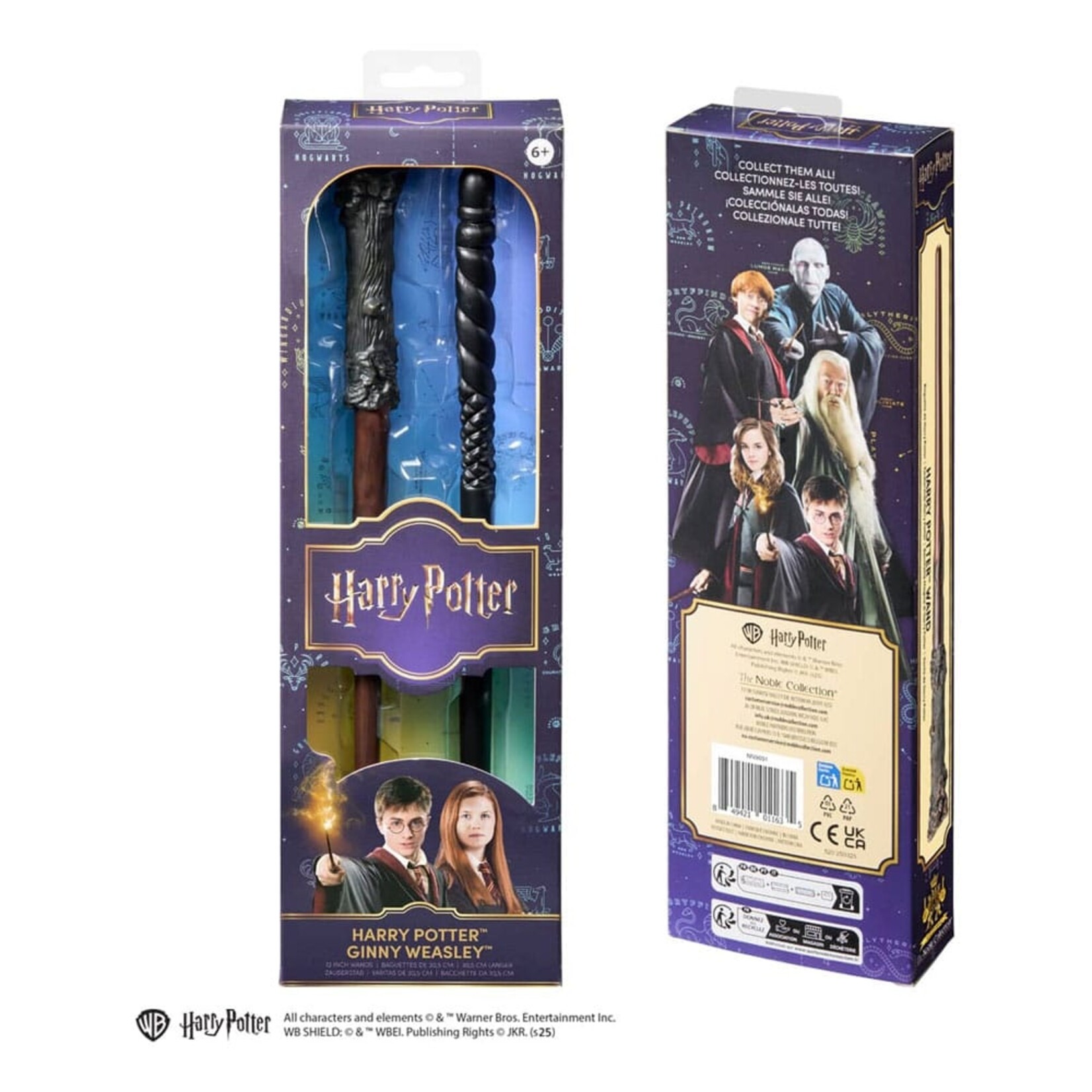 The Noble Collection The Noble Collection Harry Potter Role Play Wands Twin-Pack Harry Potter & Ginny Weasley 30 cm