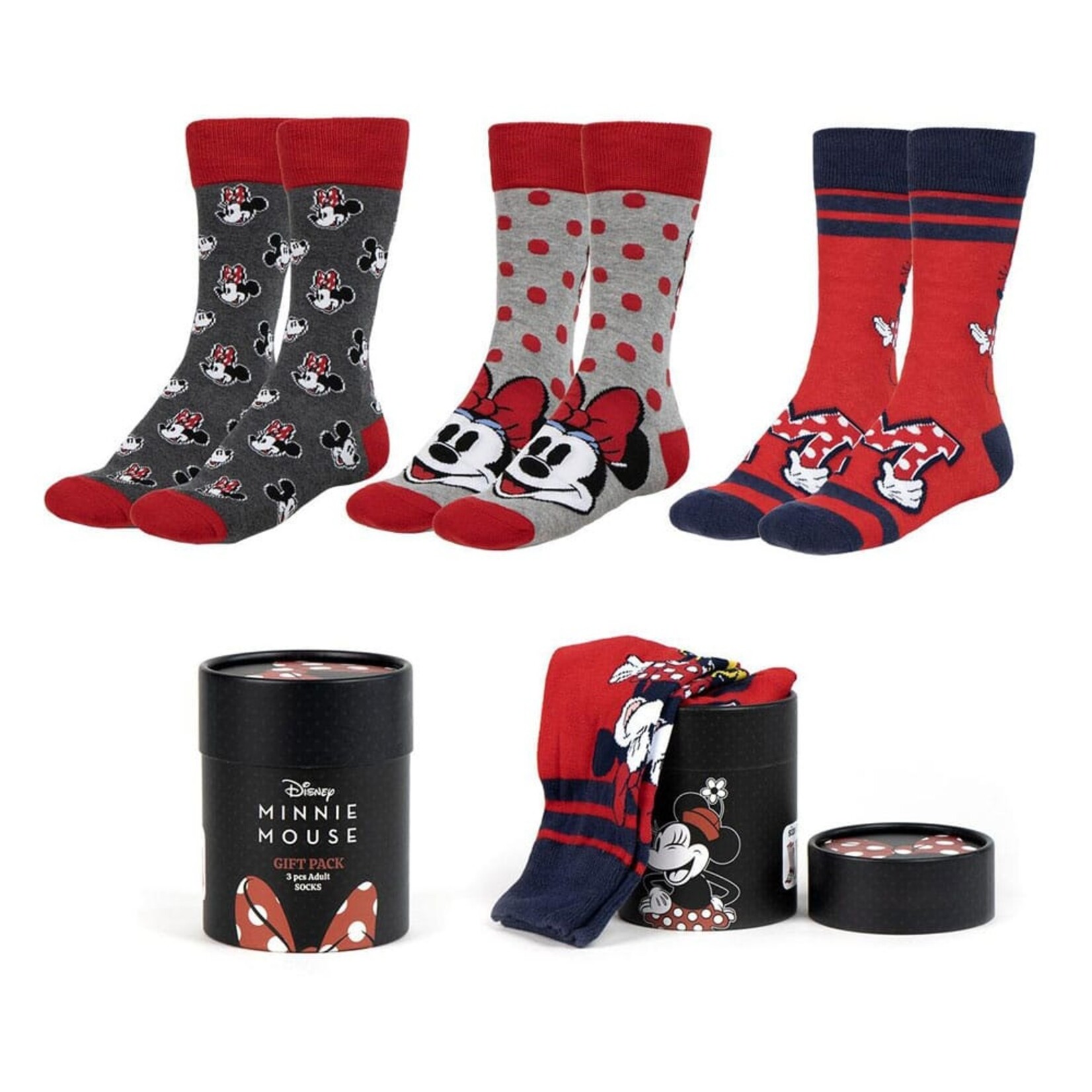 Cerdá Cerdá Disney Socks Gift Box Minnie Mouse Size 36-43
