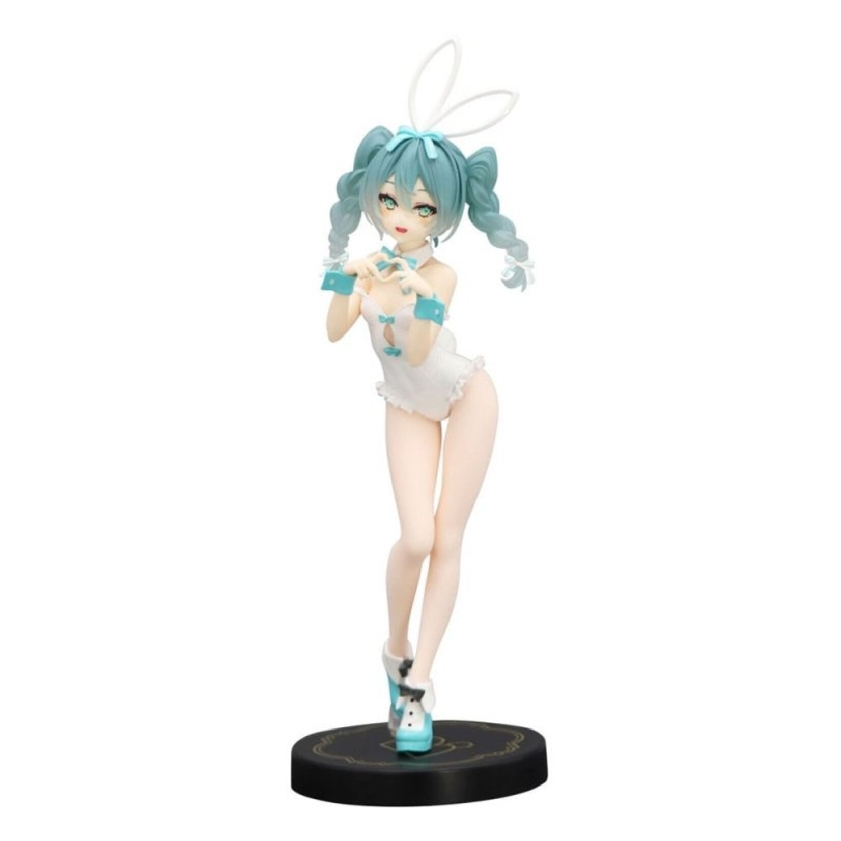 Furyu Furyu Hatsune Miku BiCute Bunnies Statue Rurudo White Color 27 cm