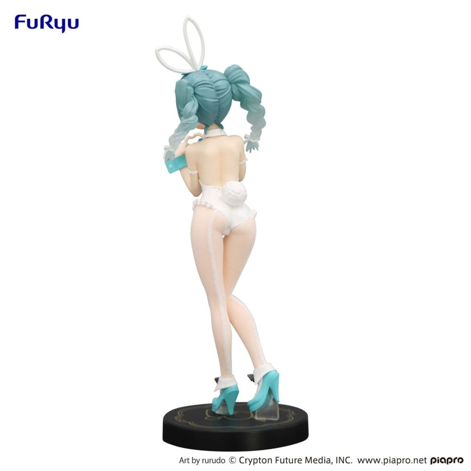 Furyu Furyu Hatsune Miku BiCute Bunnies Statue Rurudo White Color 27 cm