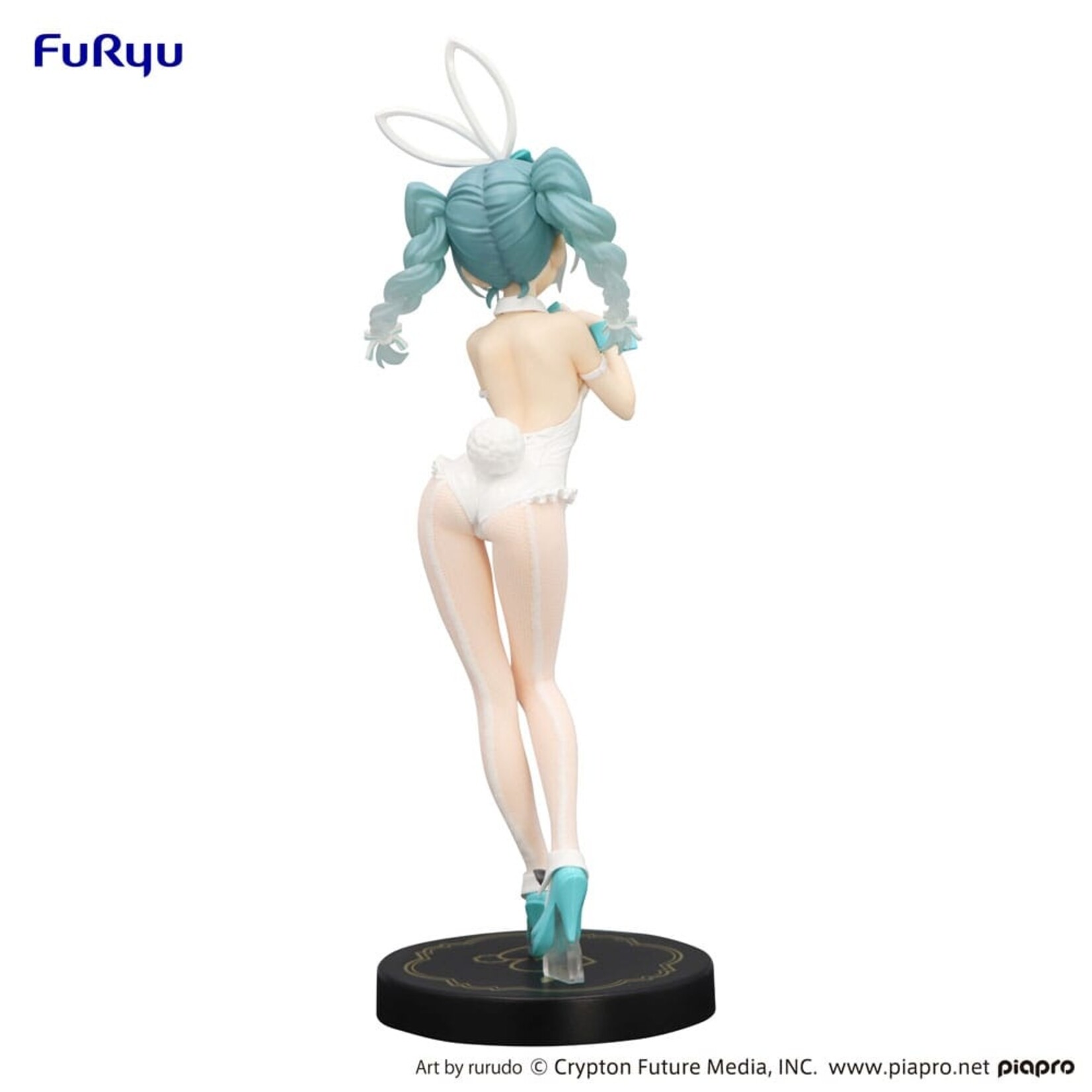 Furyu Furyu Hatsune Miku BiCute Bunnies Statue Rurudo White Color 27 cm