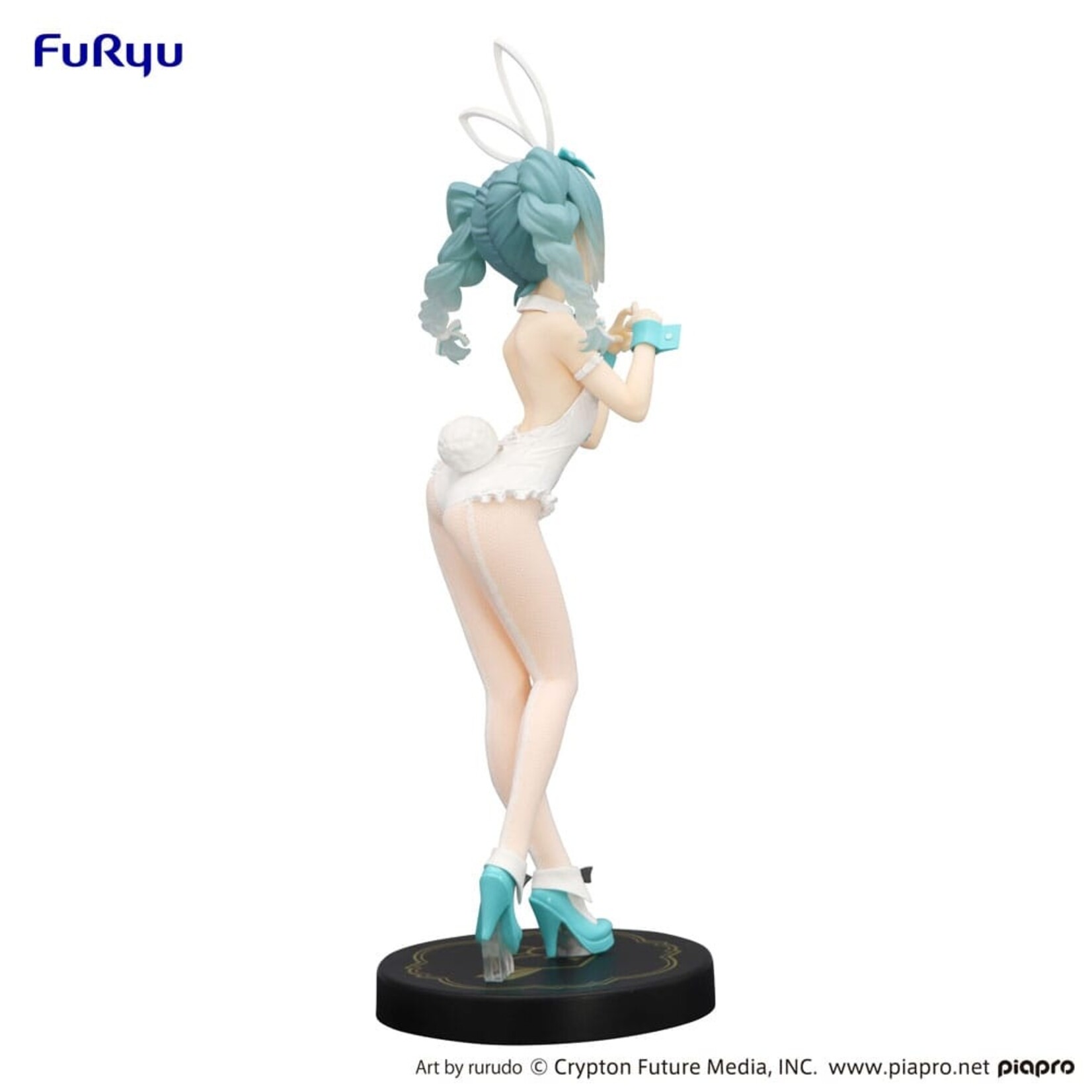 Furyu Furyu Hatsune Miku BiCute Bunnies Statue Rurudo White Color 27 cm