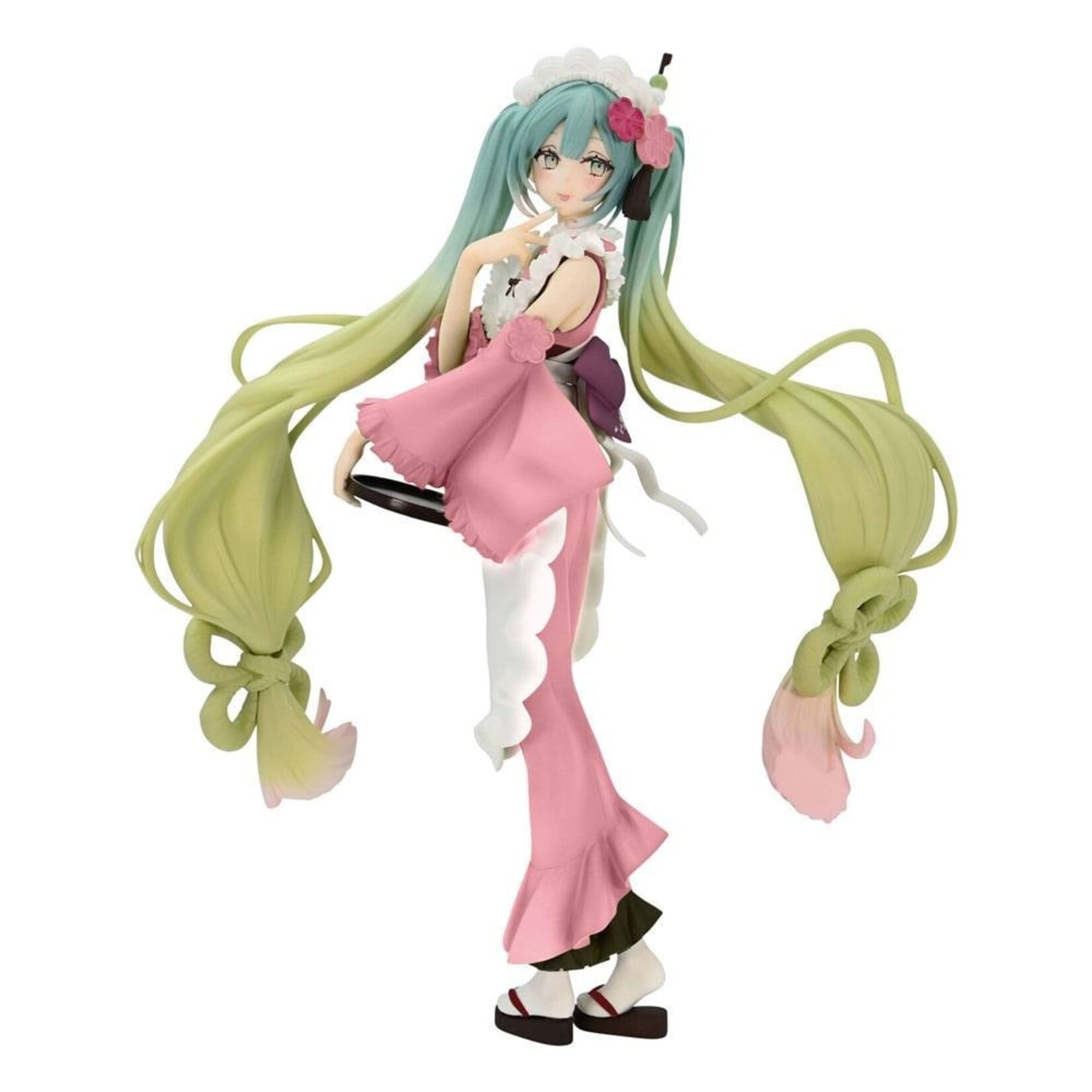 Furyu Furyu Hatsune Miku Statue Matcha Green Tea Parfait 20 cm