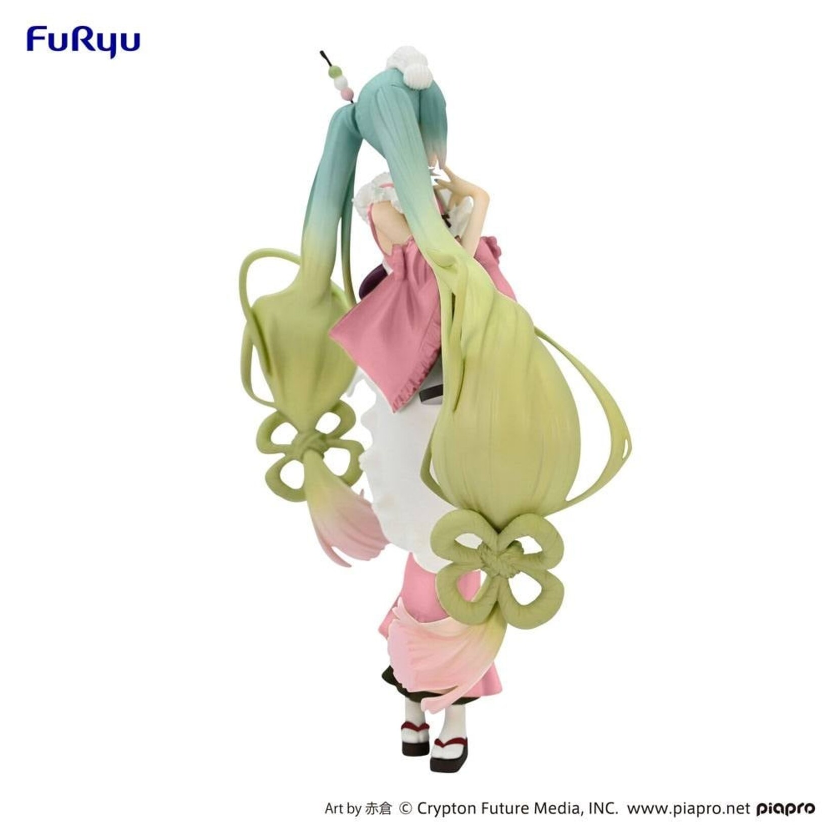 Furyu Furyu Hatsune Miku Statue Matcha Green Tea Parfait 20 cm