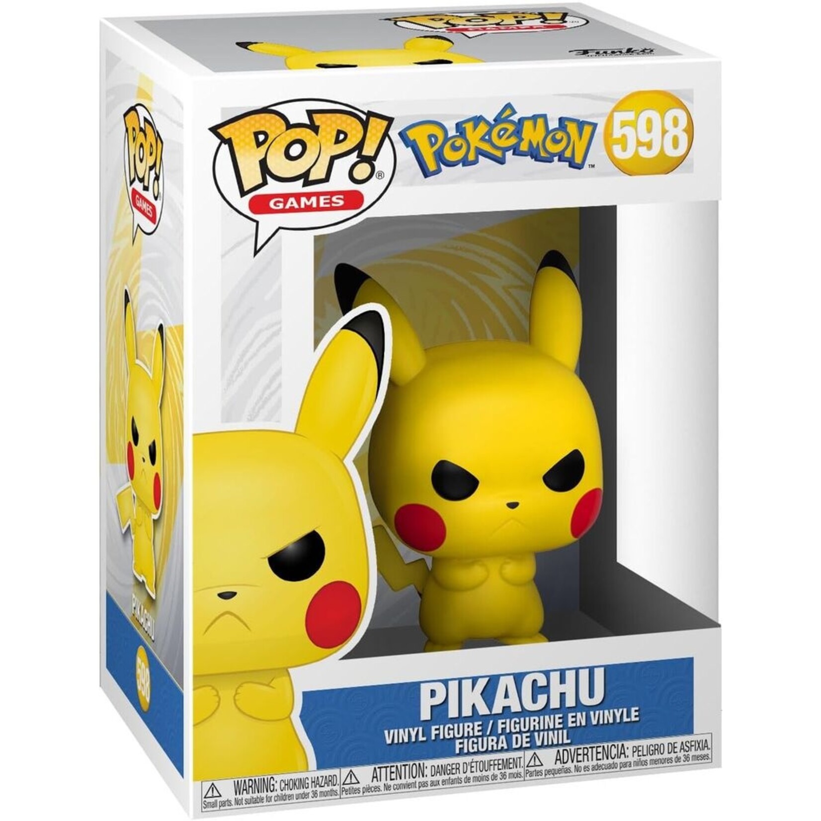 Funko Funko Pokémon POP! Games Vinyl Figure Grumpy Pikachu 9 cm