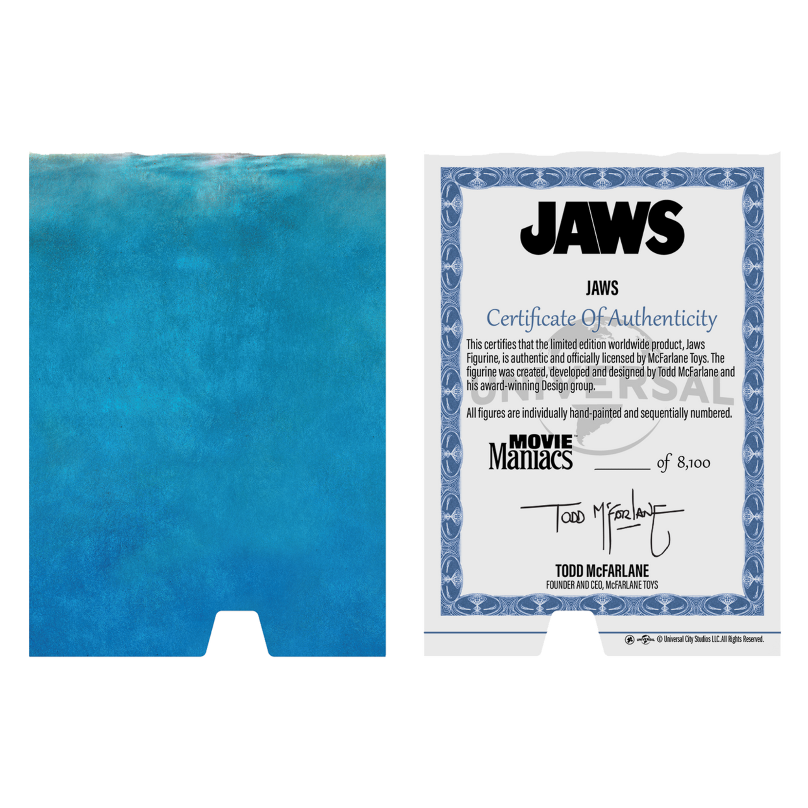 McFarlane Toys McFarlane Toys Jaws Movie Maniacs PVC Statue 50th Anniversary 16 cm