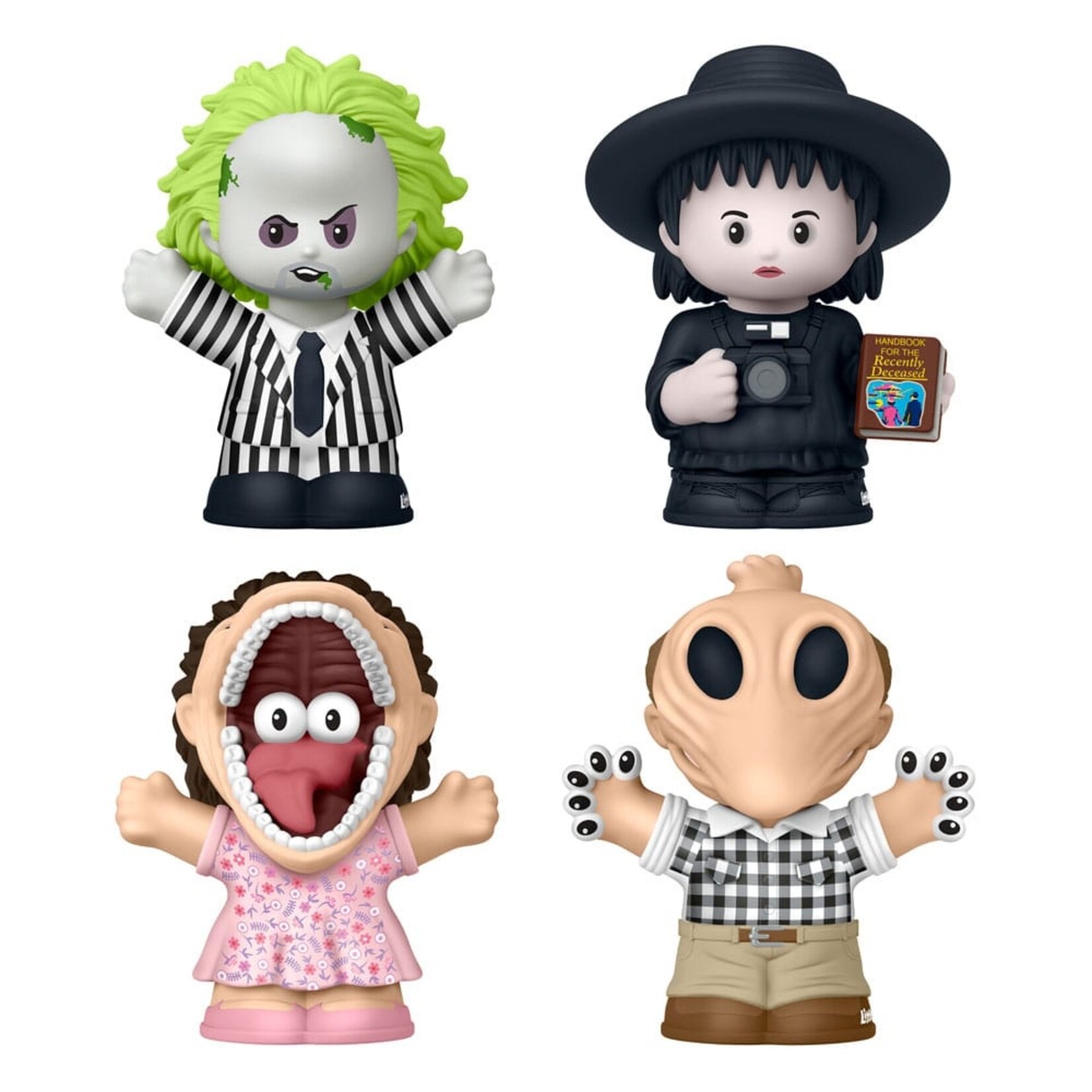 Fisher-Price Fisher-Price Beetlejuice Little People Collector Mini Figures 4-Pack