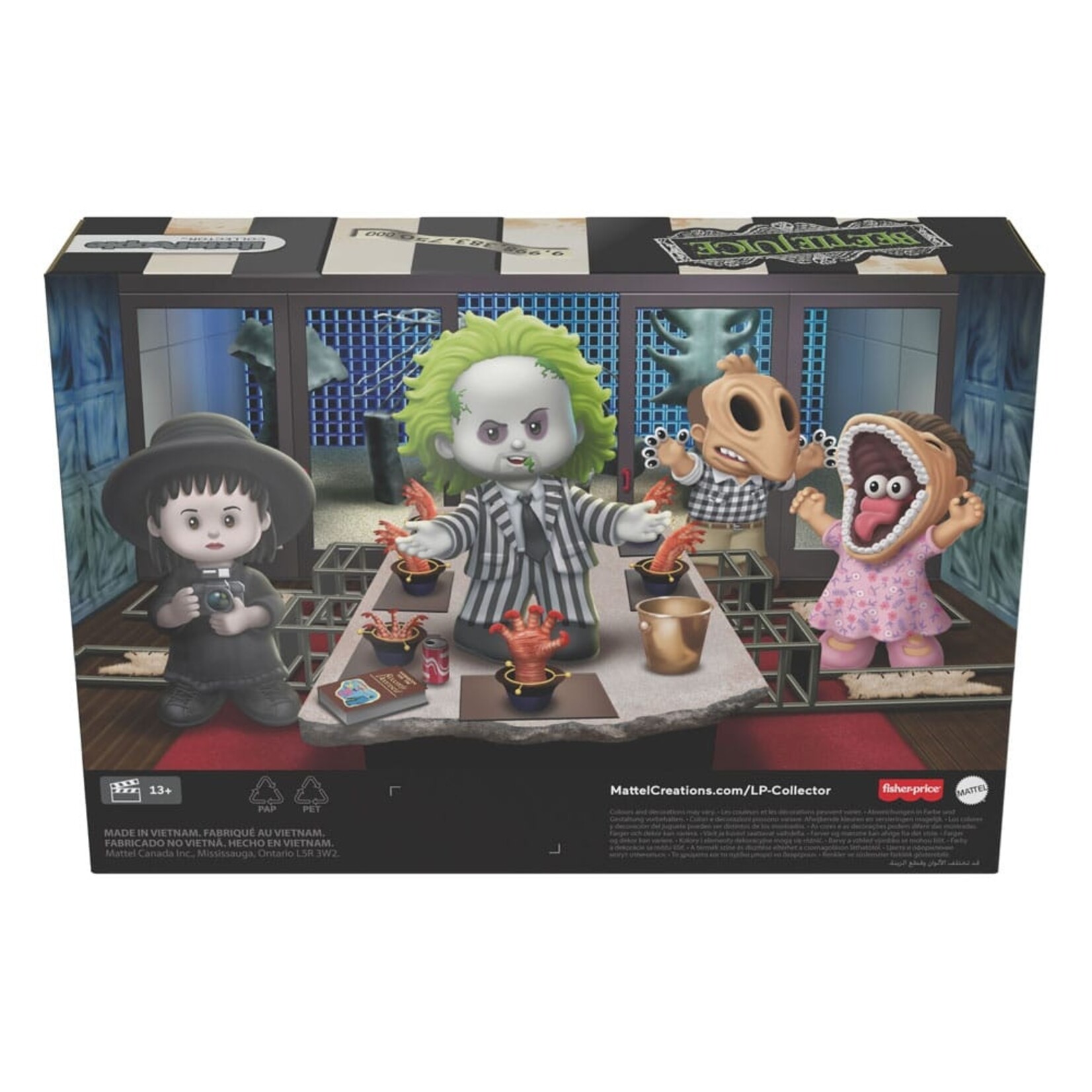 Fisher-Price Fisher-Price Beetlejuice Little People Collector Mini Figures 4-Pack