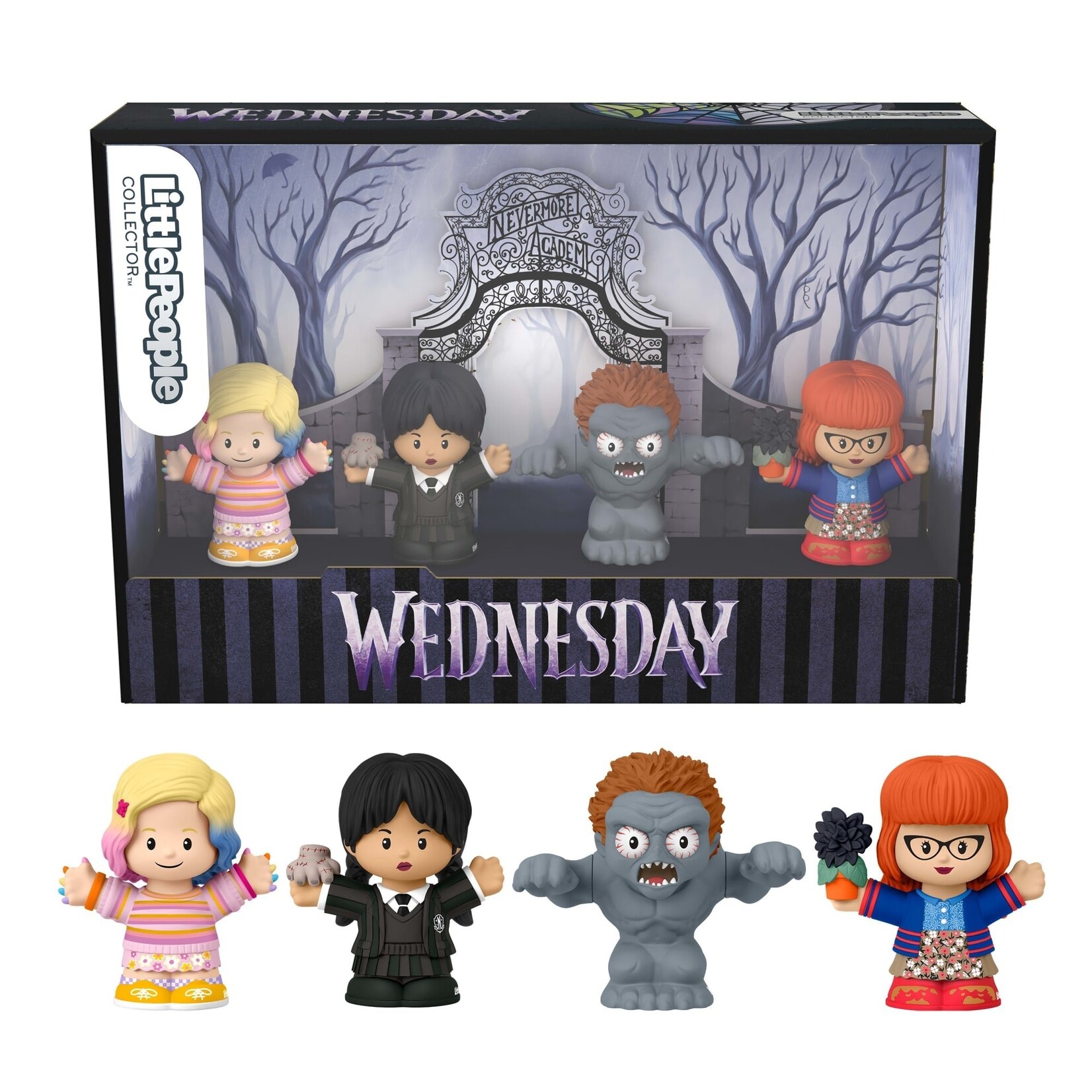 Fisher-Price Fisher-Price Wednesday Little People Collector Mini Figures 4-Pack