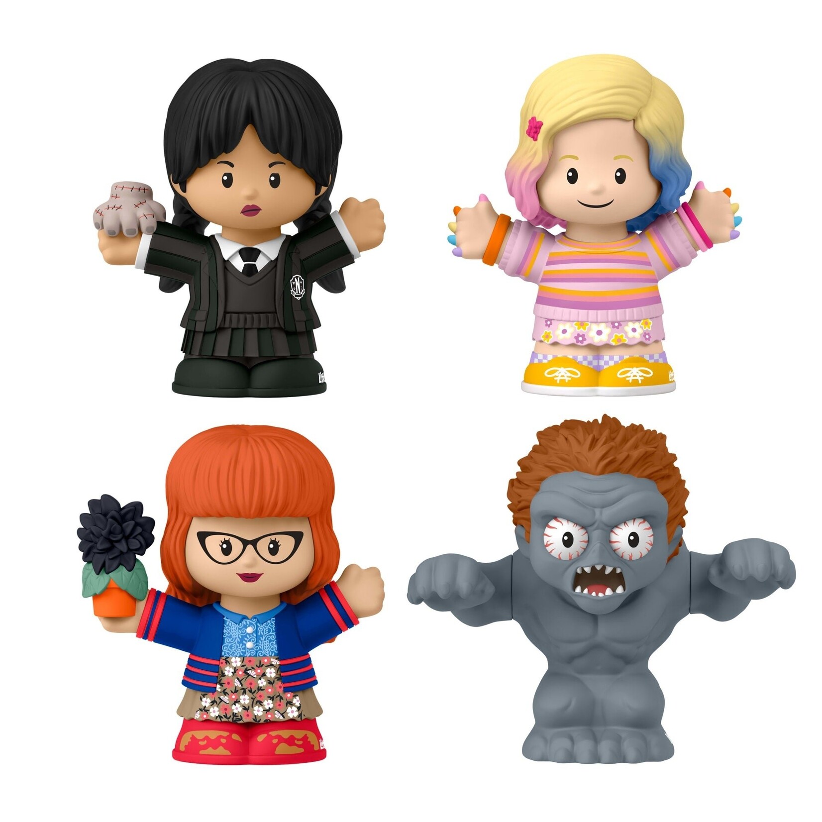 Fisher-Price Fisher-Price Wednesday Little People Collector Mini Figures 4-Pack