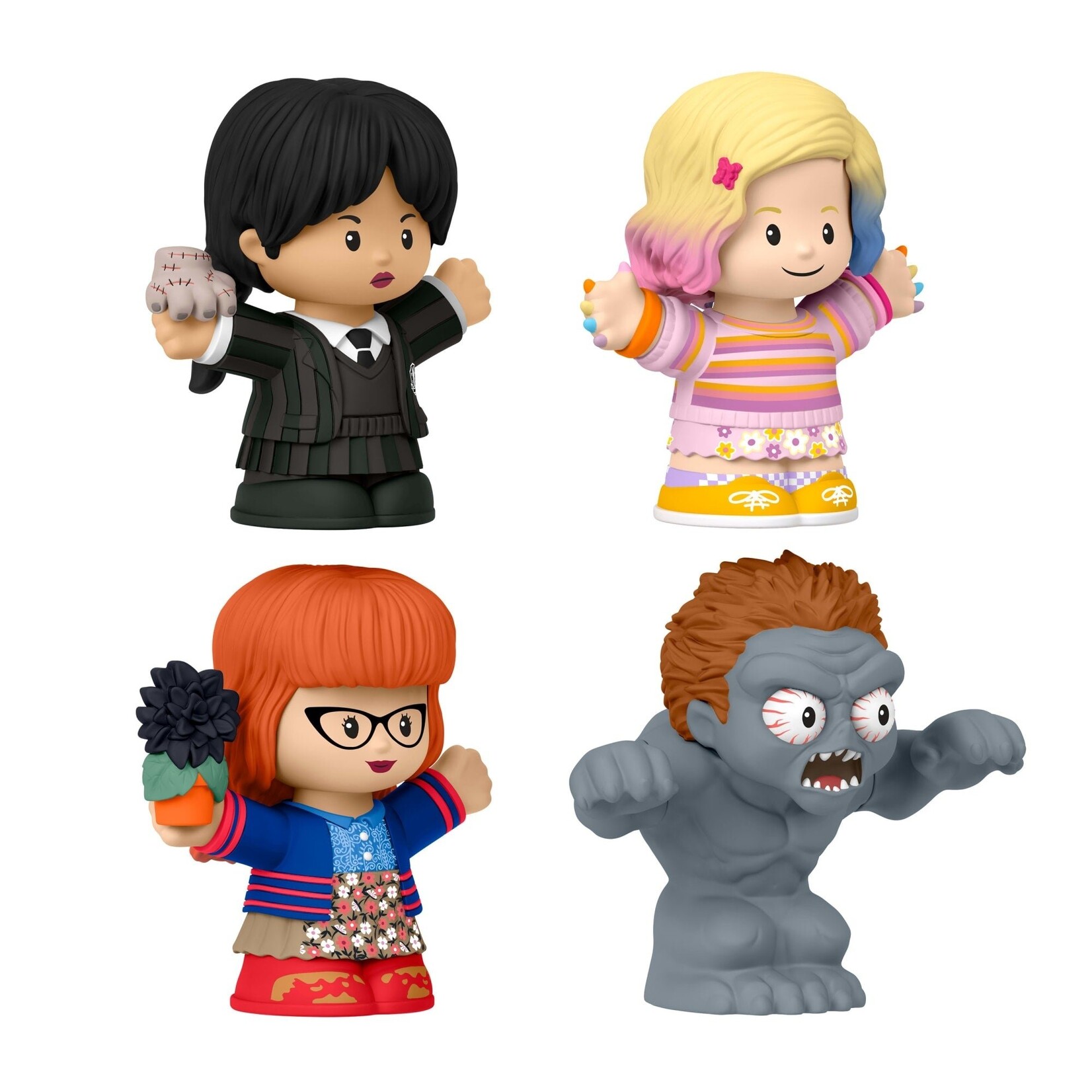 Fisher-Price Fisher-Price Wednesday Little People Collector Mini Figures 4-Pack