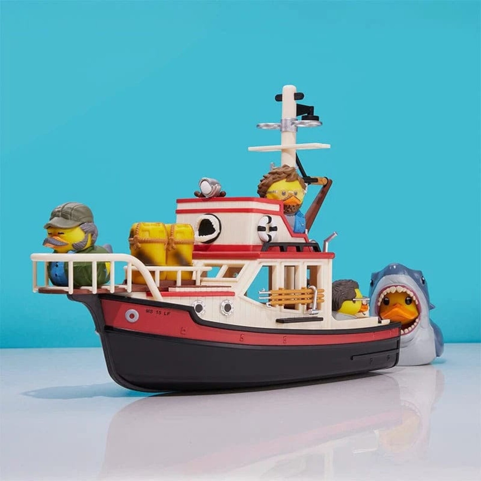 TUBBZ TUBBZ Jaws Vehicle PVC Figure Orca Boat Bundle 13 cm