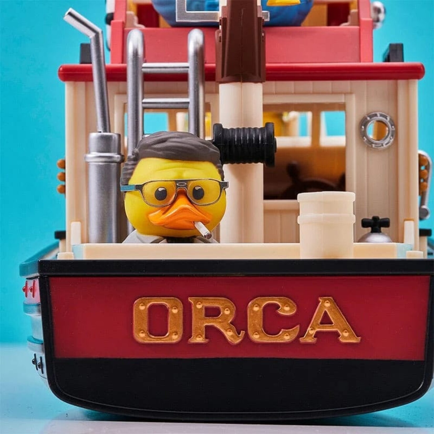TUBBZ TUBBZ Jaws Vehicle PVC Figure Orca Boat Bundle 13 cm