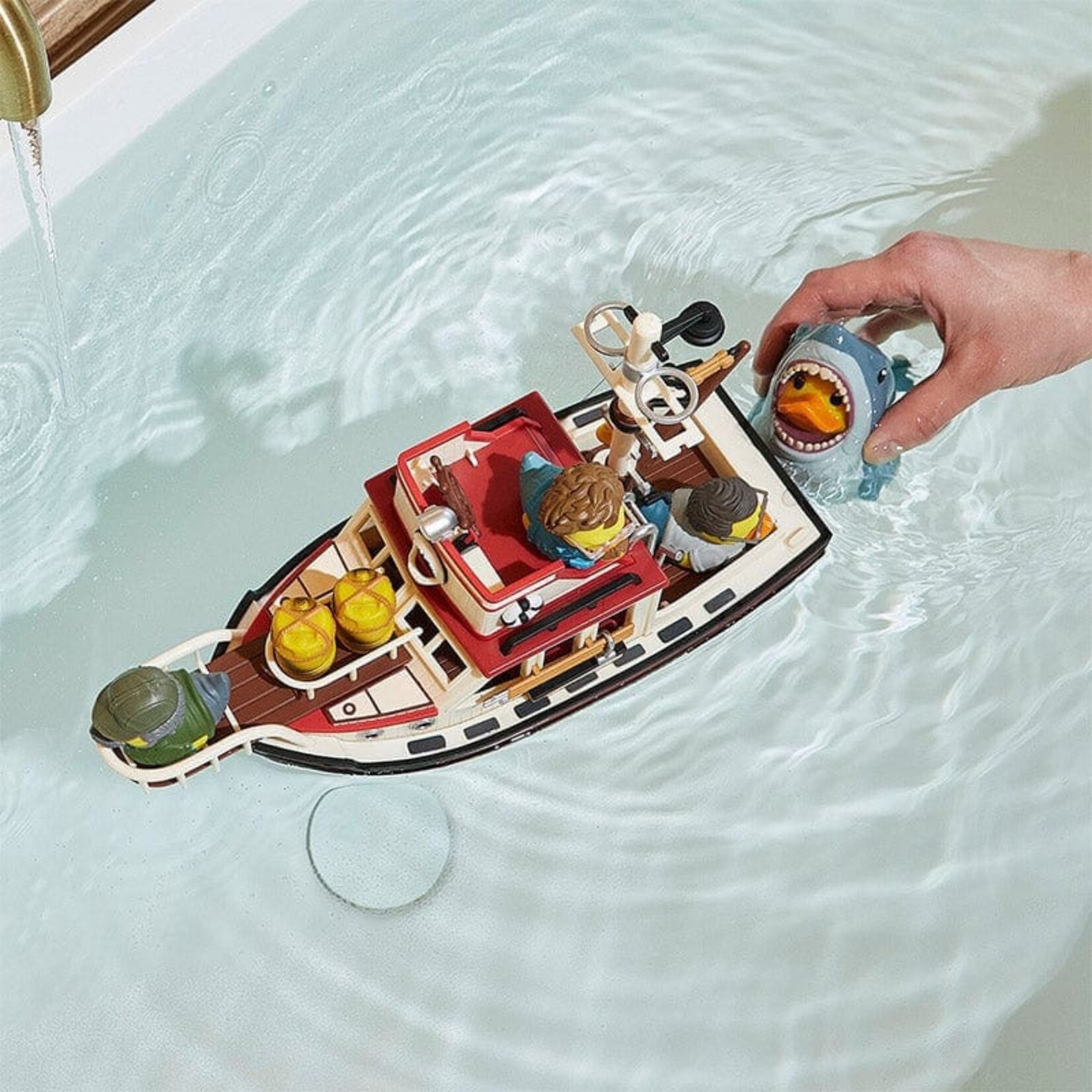 TUBBZ TUBBZ Jaws Vehicle PVC Figure Orca Boat Bundle 13 cm