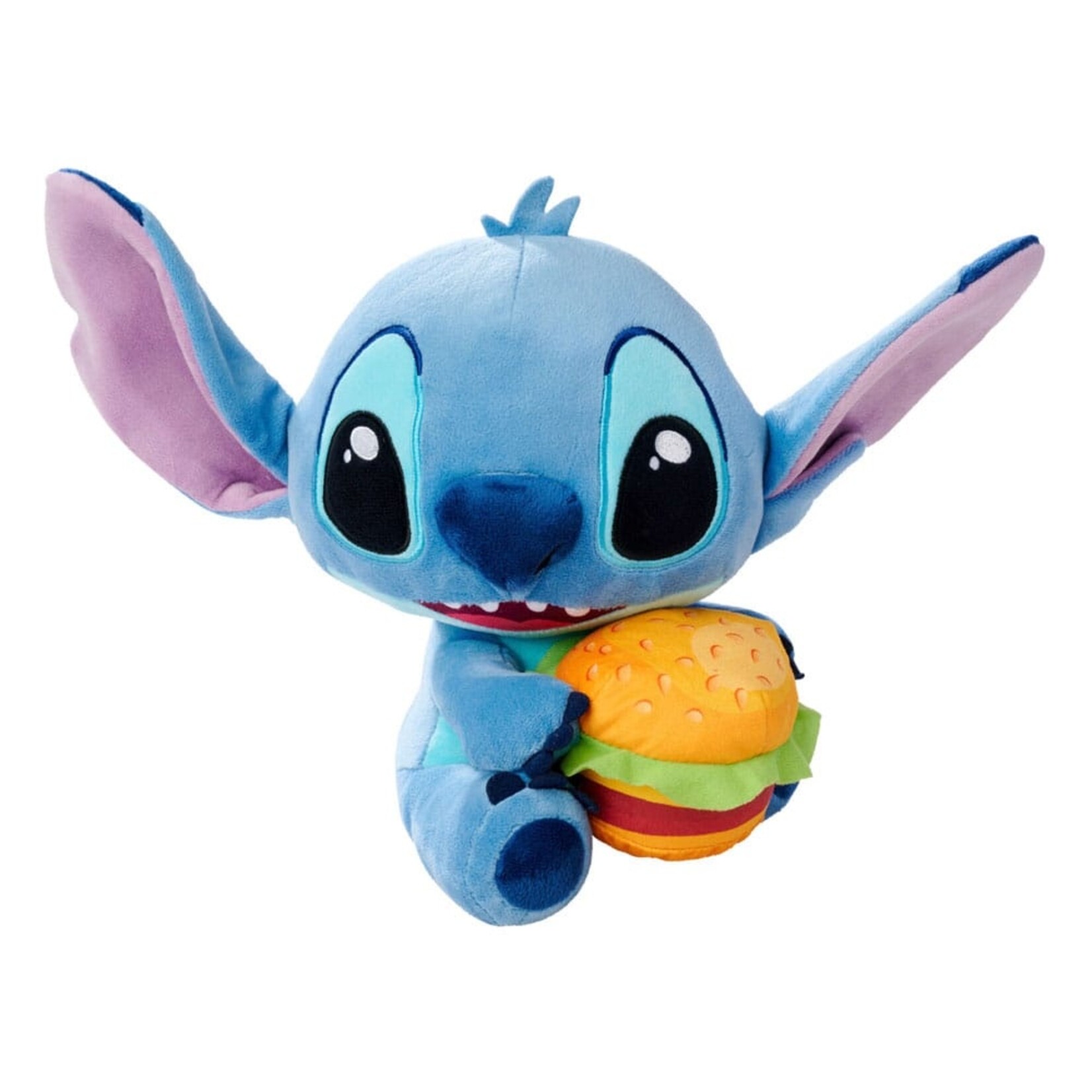 Simba Toys Simba Toys Disney Stitch Plush Stitch with Burger 25 cm
