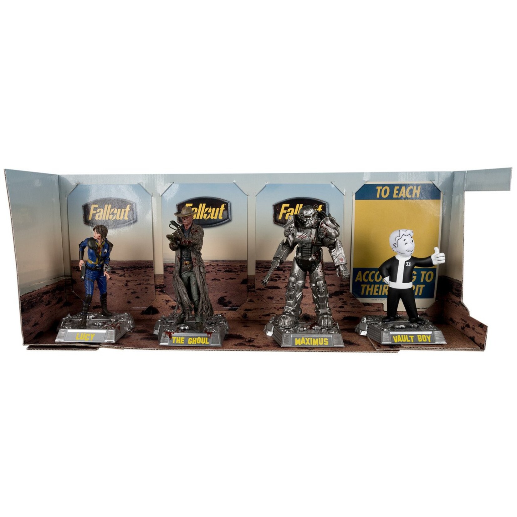 McFarlane Toys McFarlane Toys Fallout Movie Maniacs Action Figure 4-Pack 15 cm