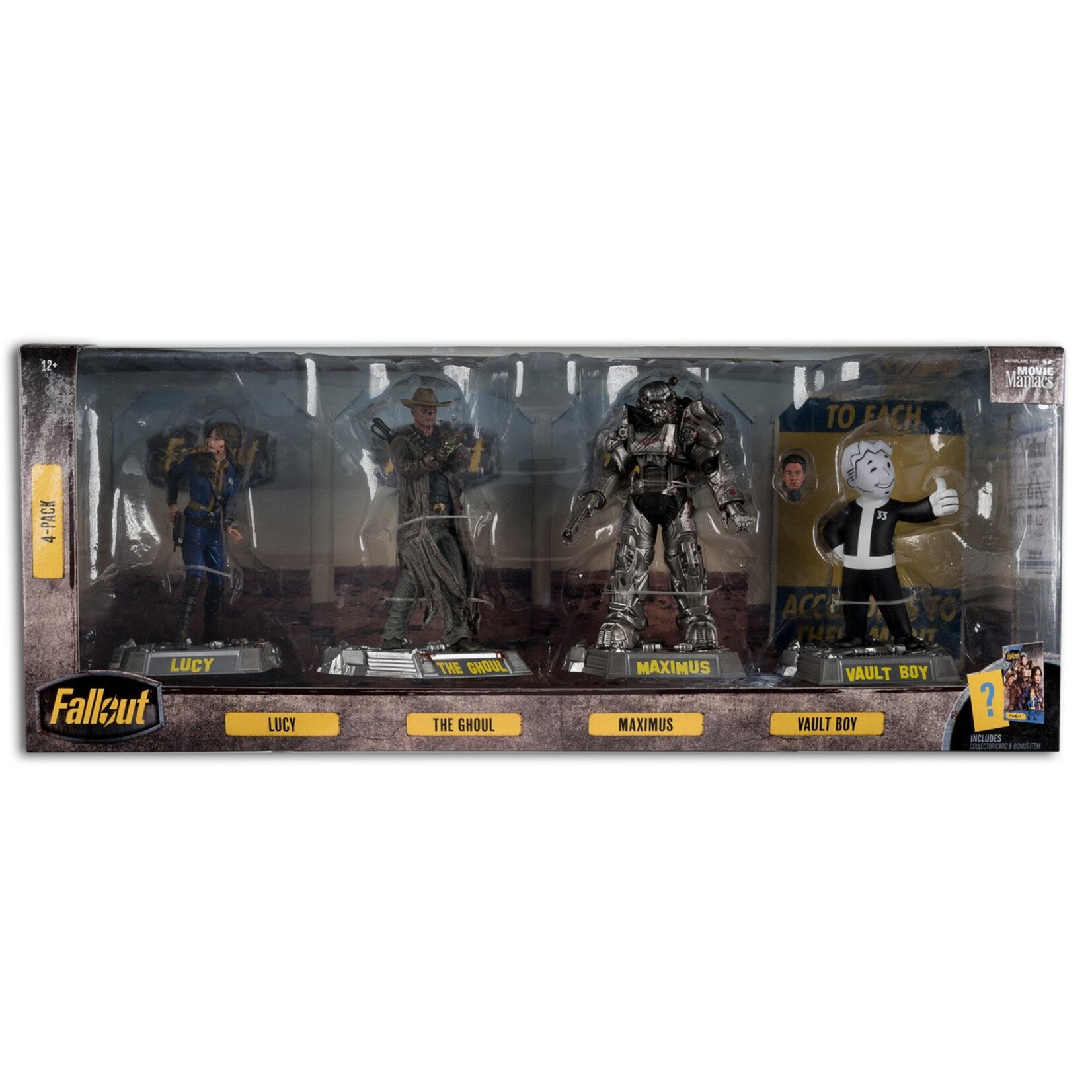 McFarlane Toys McFarlane Toys Fallout Movie Maniacs Action Figure 4-Pack 15 cm
