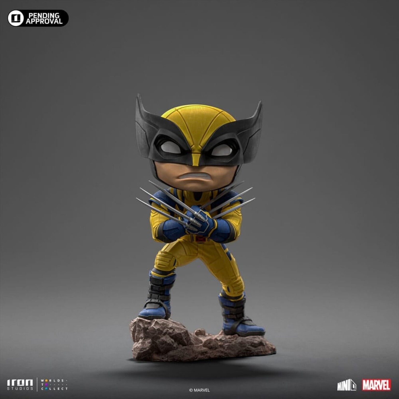 Iron Studios Iron Studio Marvel Deadpool & Wolverine Mini Co. Wolverine 13 cm