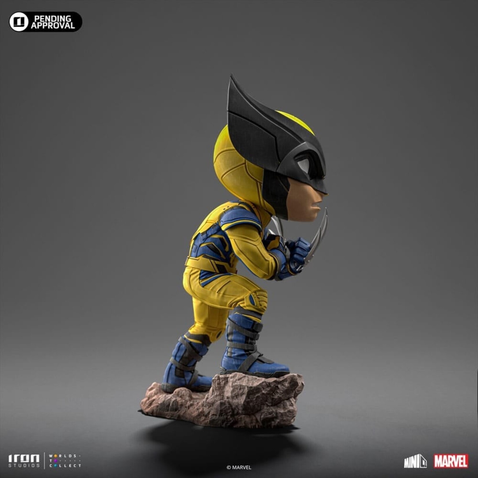 Iron Studios Iron Studio Marvel Deadpool & Wolverine Mini Co. Wolverine 13 cm