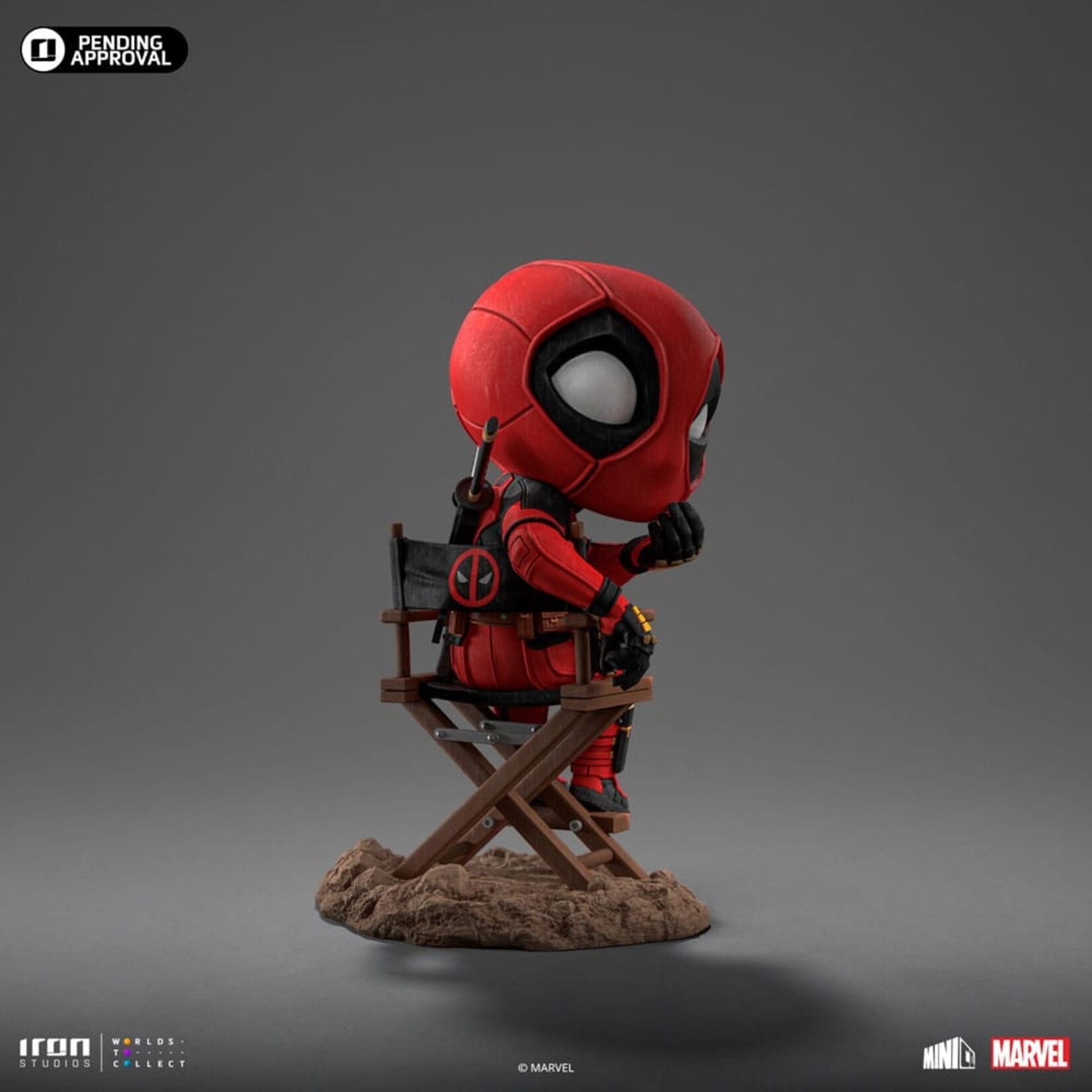 Iron Studios Iron Studio Marvel Deadpool & Wolverine Mini Co. Deadpool 13 cm