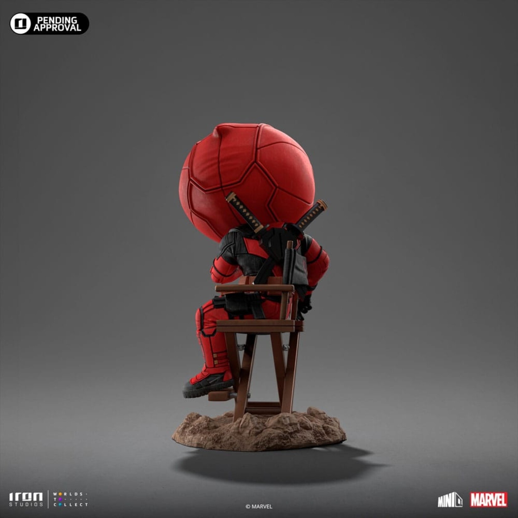 Iron Studios Iron Studio Marvel Deadpool & Wolverine Mini Co. Deadpool 13 cm