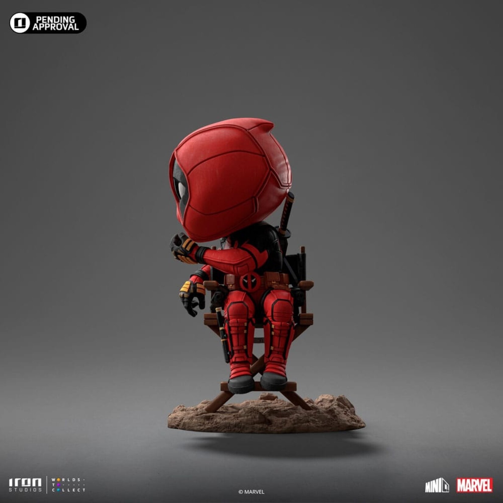 Iron Studios Iron Studio Marvel Deadpool & Wolverine Mini Co. Deadpool 13 cm