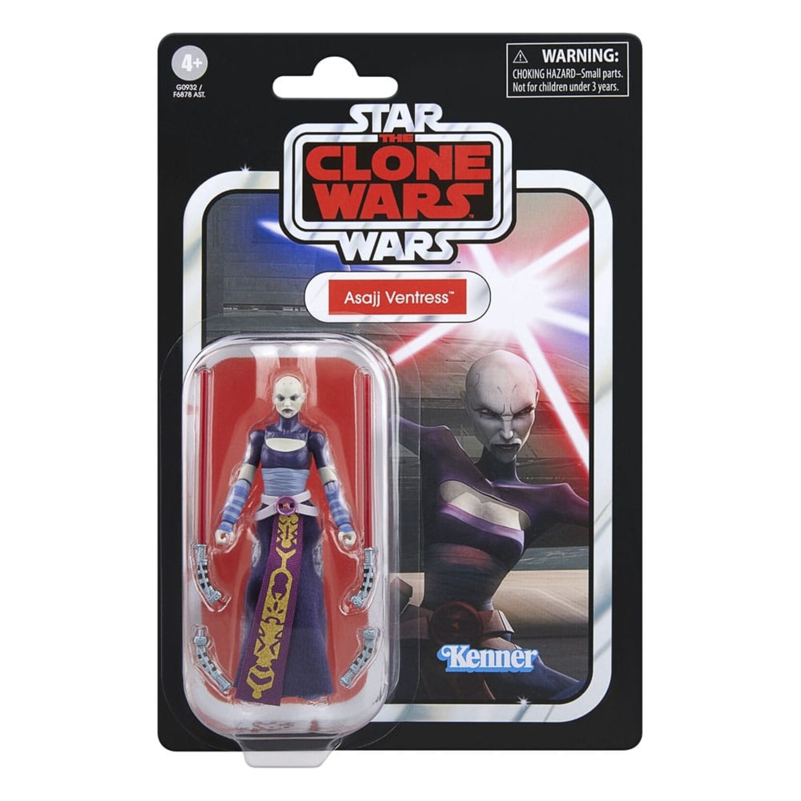Hasbro Hasbro Star Wars The Clone Wars Vintage Collection Action Figure Asajj Ventress 10 cm