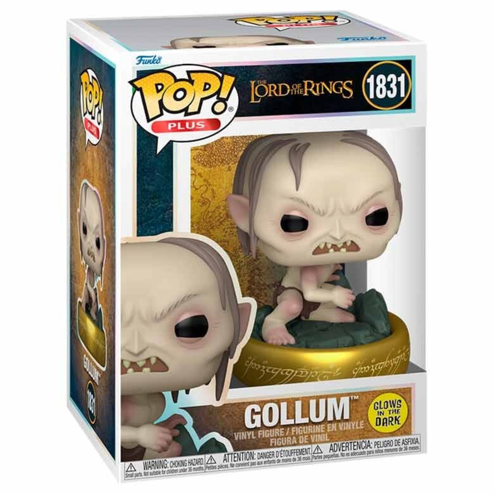 Funko Funko Lord of the Rings POP! Movies Vinyl Figure Gollum 9 cm