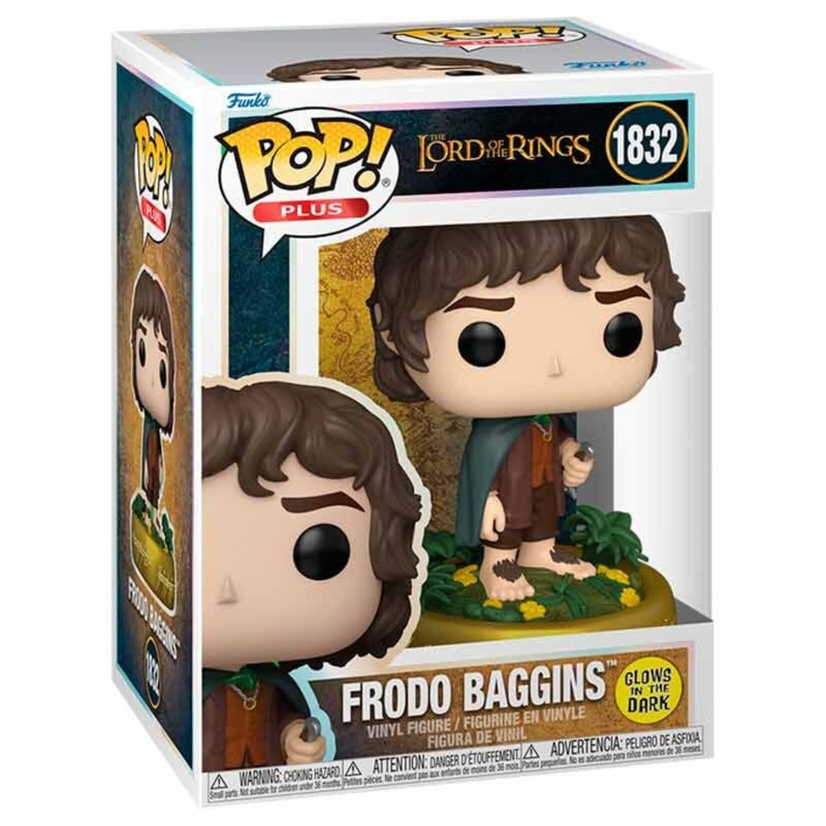 Funko Funko Lord of the Rings POP! Movies Vinyl Figure Frodo Baggins 9 cm