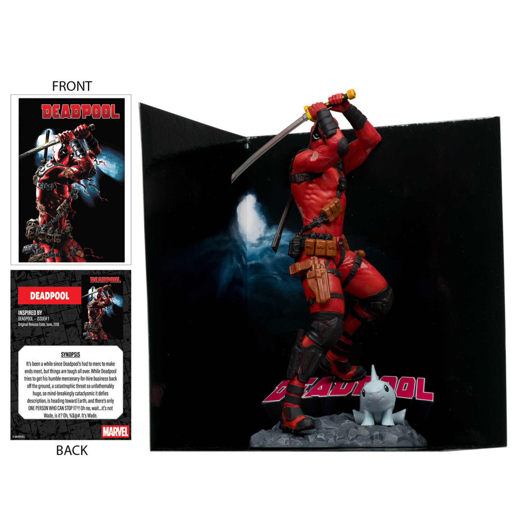 McFarlane Toys McFarlane Toys Marvel Statue Deadpool (Deadpool #1) 18 cm