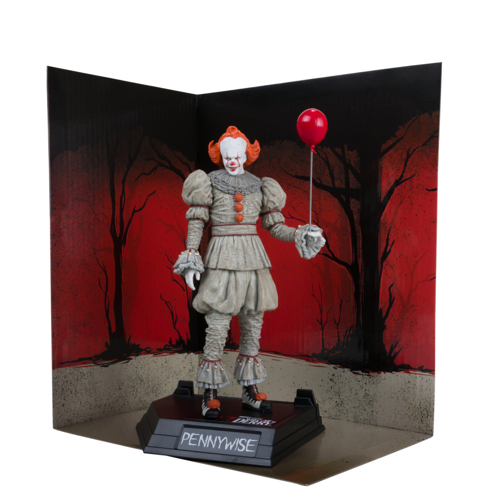 McFarlane Toys McFarlane Toys It: Welcome to Derry Movie Maniacs PVC Statue Pennywise (Gold Label) 16 cm