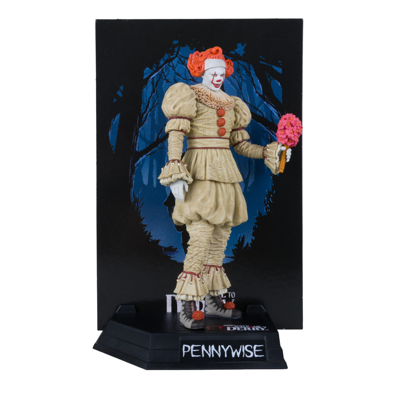 McFarlane Toys McFarlane Toys It: Welcome to Derry Movie Maniacs PVC Statue Pennywise (Flashback) (Gold Label) 16 cm