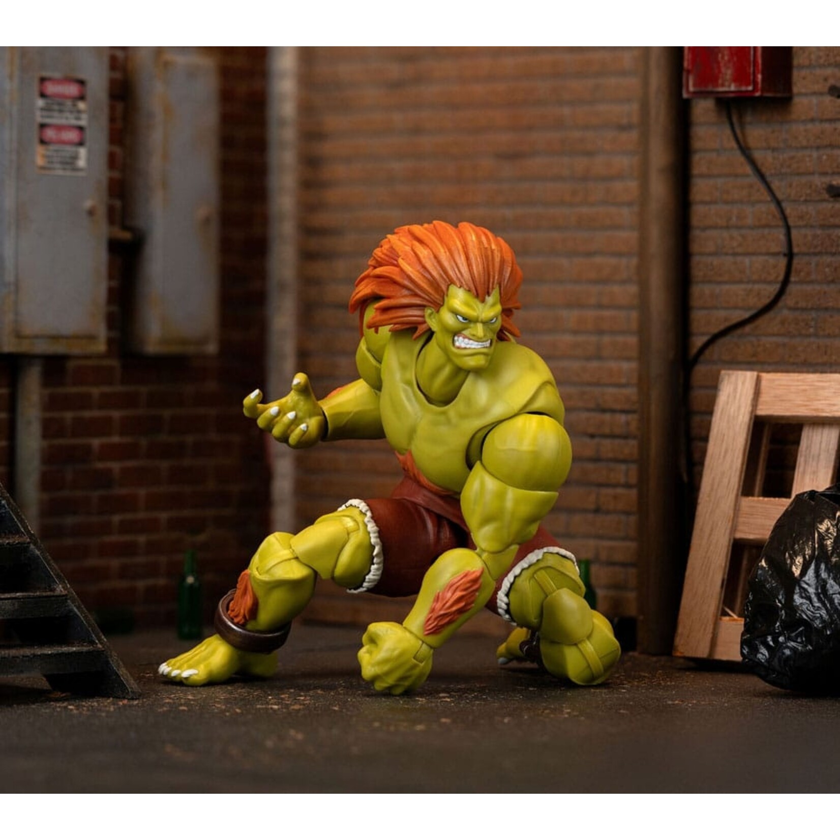 Jada Jada Ultra Street Fighter II Action Figure Blanka 19 cm