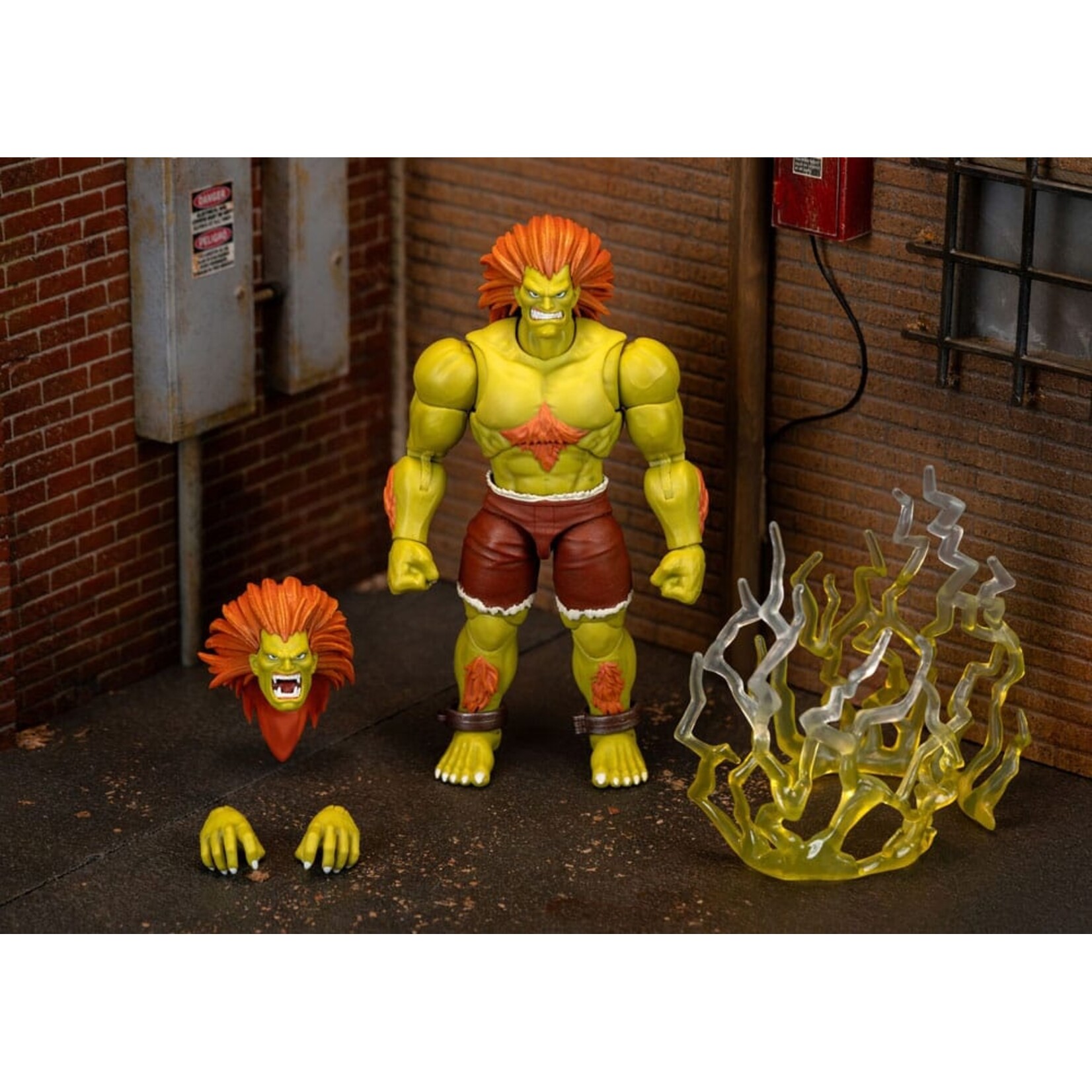 Jada Jada Ultra Street Fighter II Action Figure Blanka 19 cm
