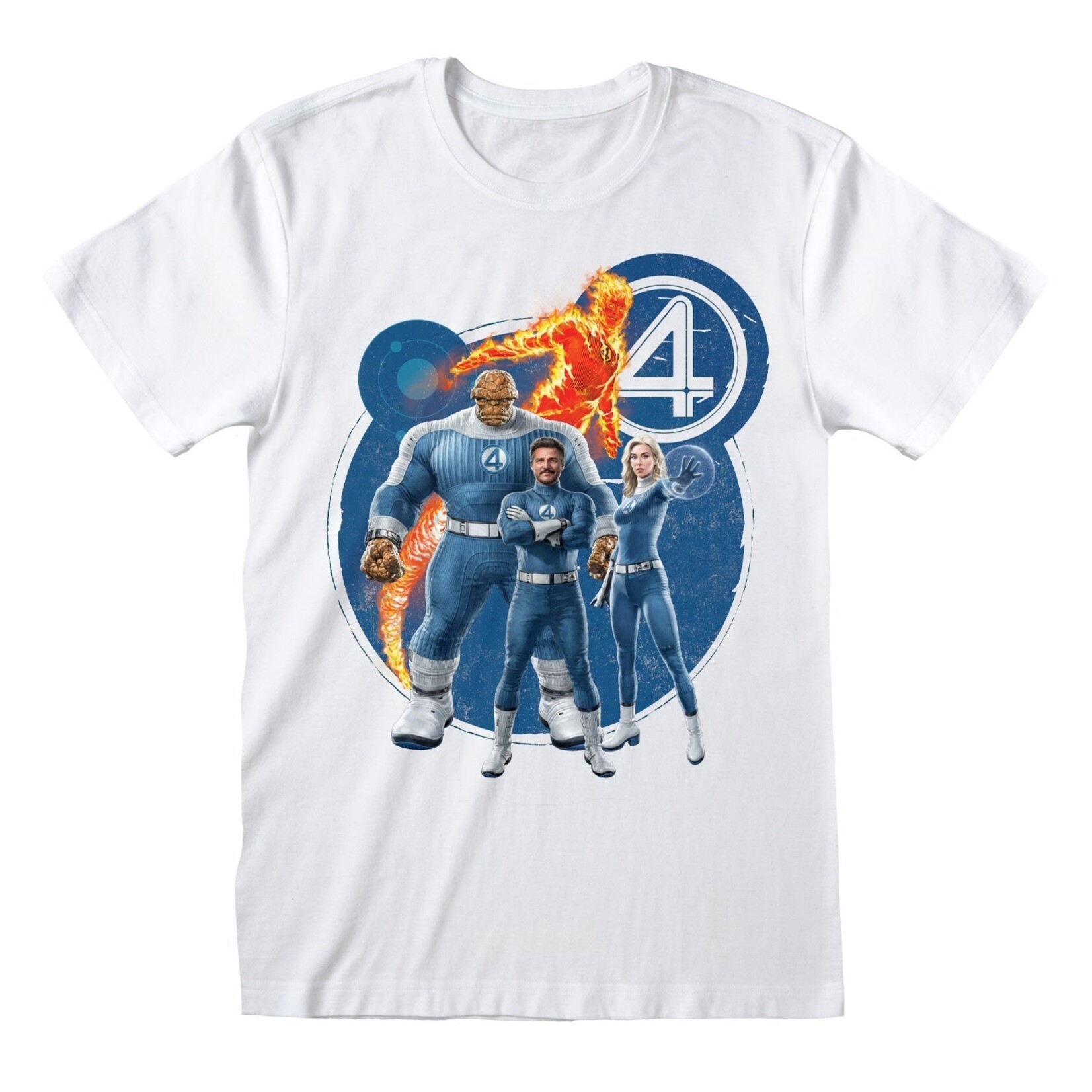 Heroes Inc Heroes Inc Marvel Fantastic Four T-Shirt Group Shot