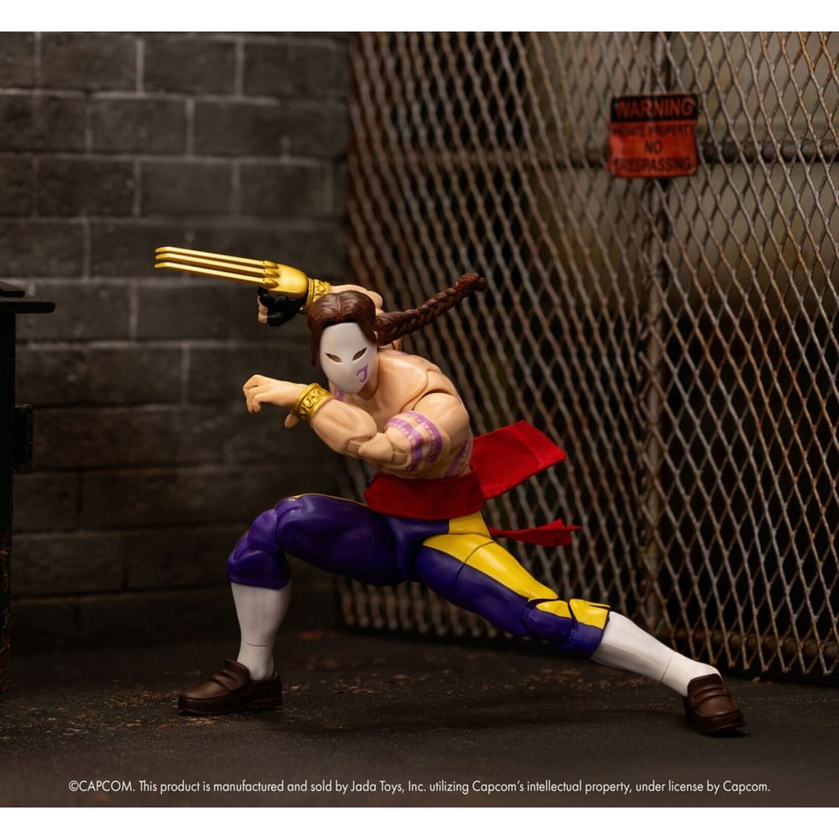 Jada Jada Ultra Street Fighter II Action Figure Vega 15 cm