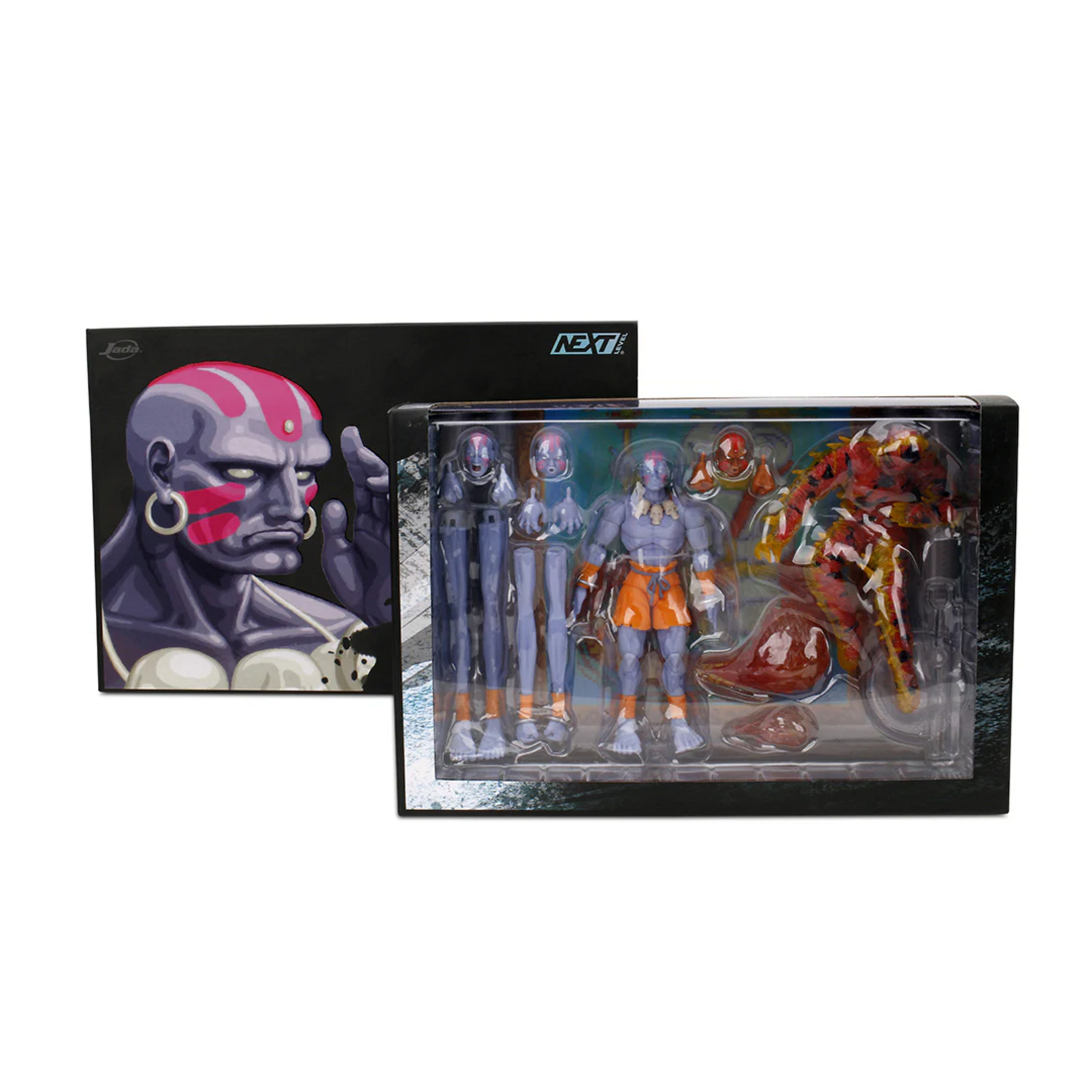 Jada Jada Ultra Street Fighter II Action Figure Dhalsim Player 2 Deluxe 15 cm