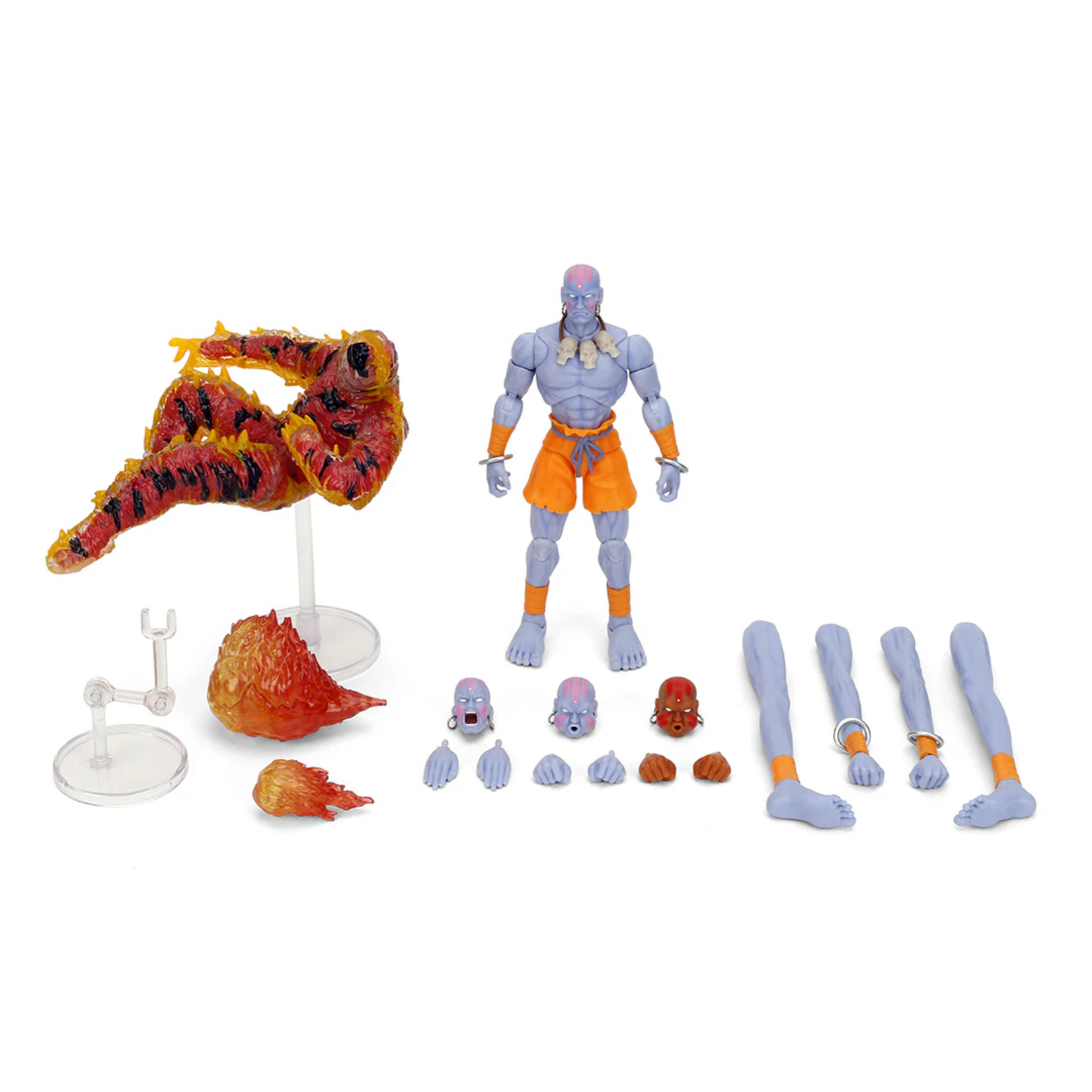 Jada Jada Ultra Street Fighter II Action Figure Dhalsim Player 2 Deluxe 15 cm