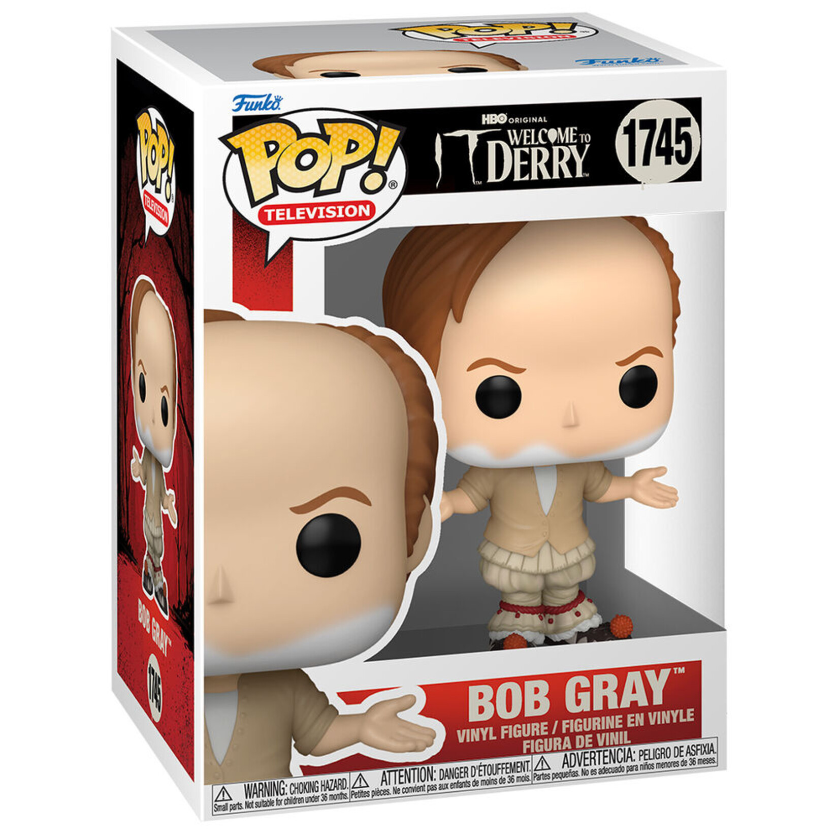 Funko Funko It: Welcome to Derry POP! Television Vinyl Figure Bob Gray 9 cm