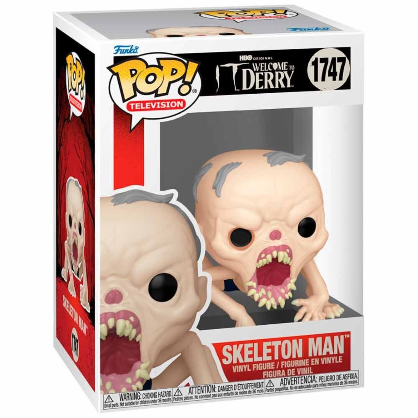 Funko Funko It: Welcome to Derry POP! Television Vinyl Figure Skeleton Man 9 cm
