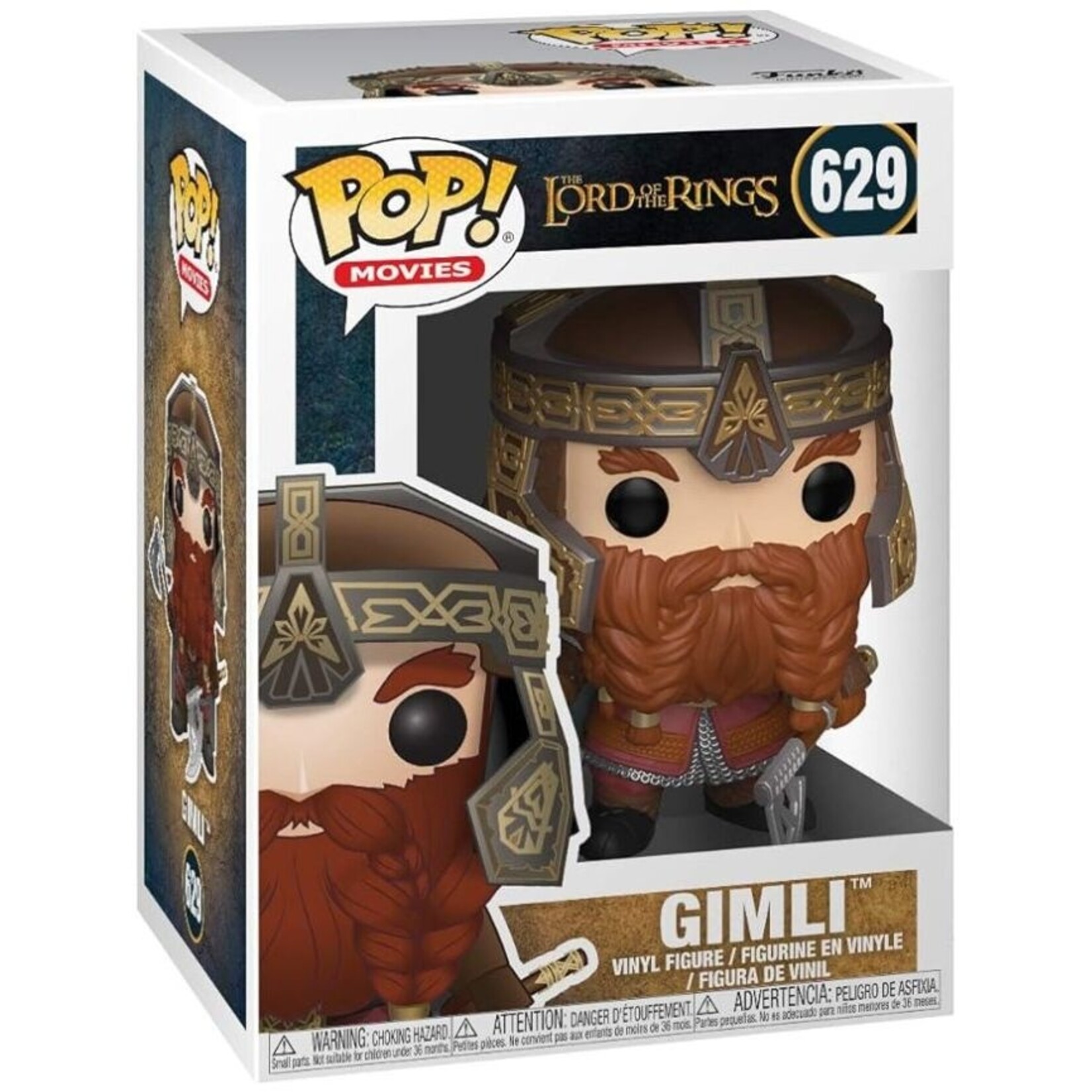 Funko Funko Lord of the Rings POP! Movies Vinyl Figure Gimli 9 cm