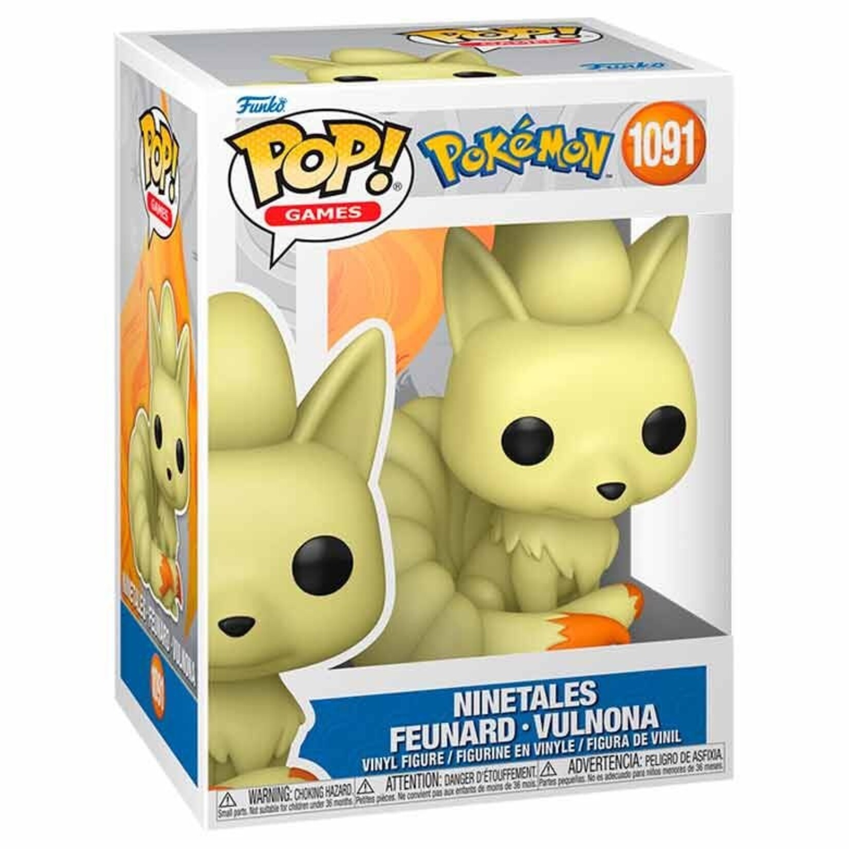 Funko Funko Pokémon POP! Games Vinyl Figure Ninetales 9 cm