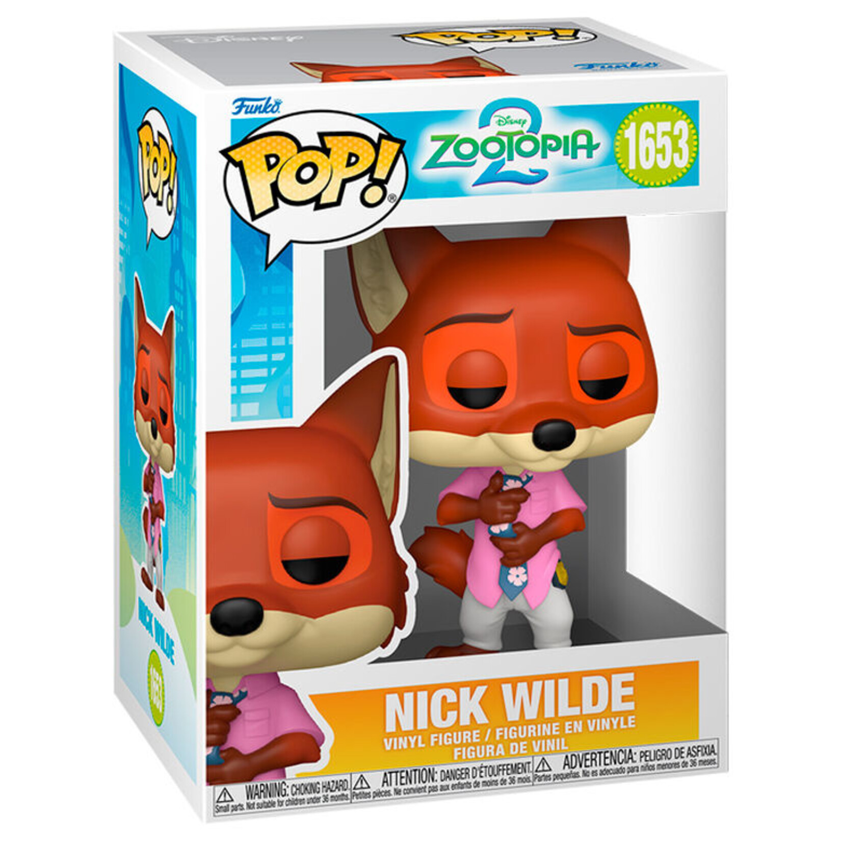 Funko Funko Disney Zootopia 2 POP! Vinyl Figure Nick Wilde 9 cm