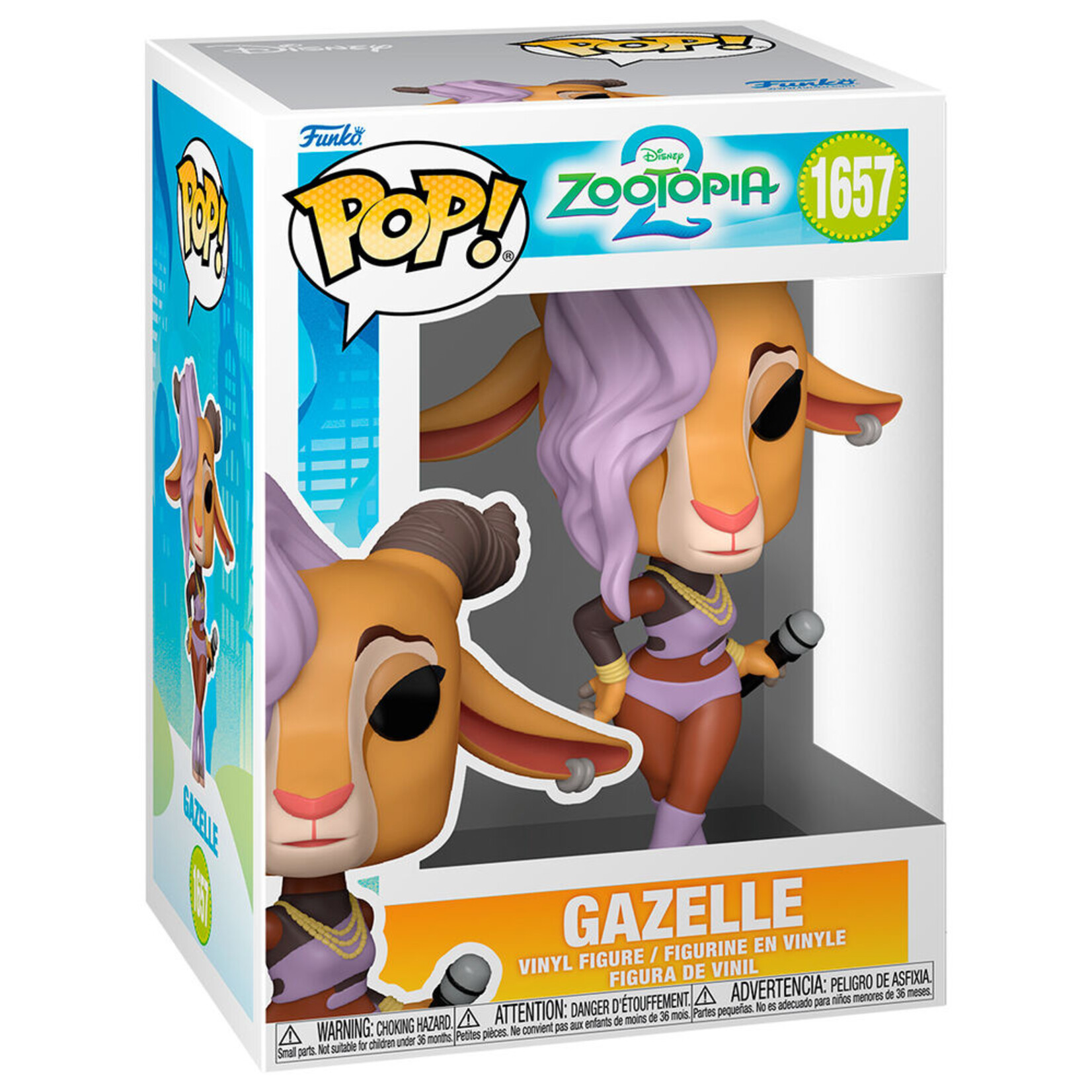 Funko Funko Disney Zootopia 2 POP! Vinyl Figure Gazelle 9 cm