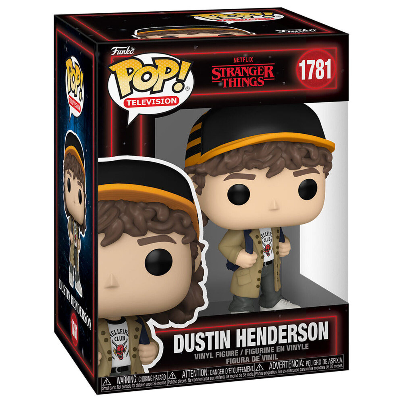 Funko Funko Stranger Things POP! Television Vinyl Figure Dustin Henderson 9 cm