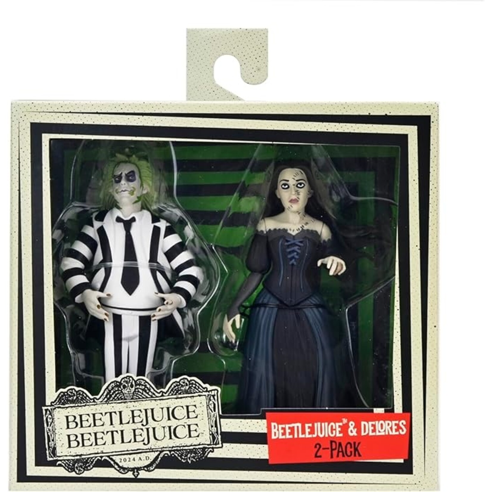 NECA NECA Beetlejuice Beetlejuice Toony Terrors Action Figure 2-Pack Beetlejuice & Delores 15 cm