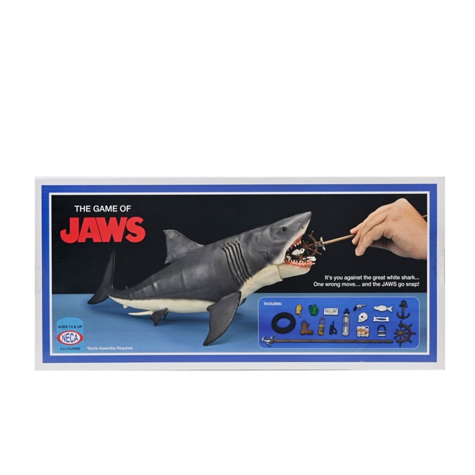 NECA NECA Jaws Head to Tail Action Figure The Game of Jaws
