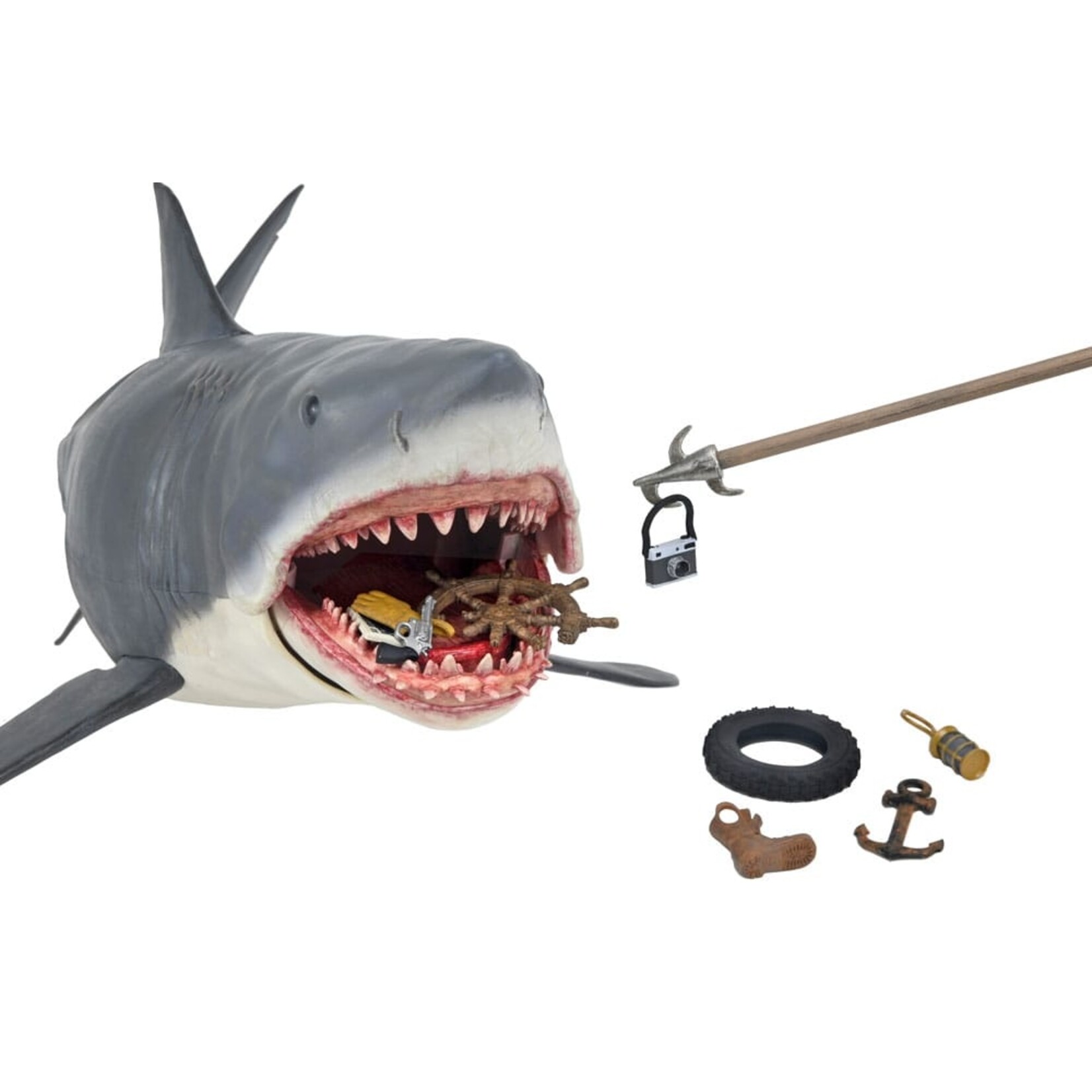 NECA NECA Jaws Head to Tail Action Figure The Game of Jaws