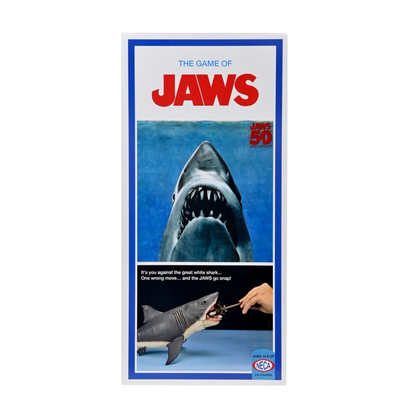 NECA NECA Jaws Head to Tail Action Figure The Game of Jaws